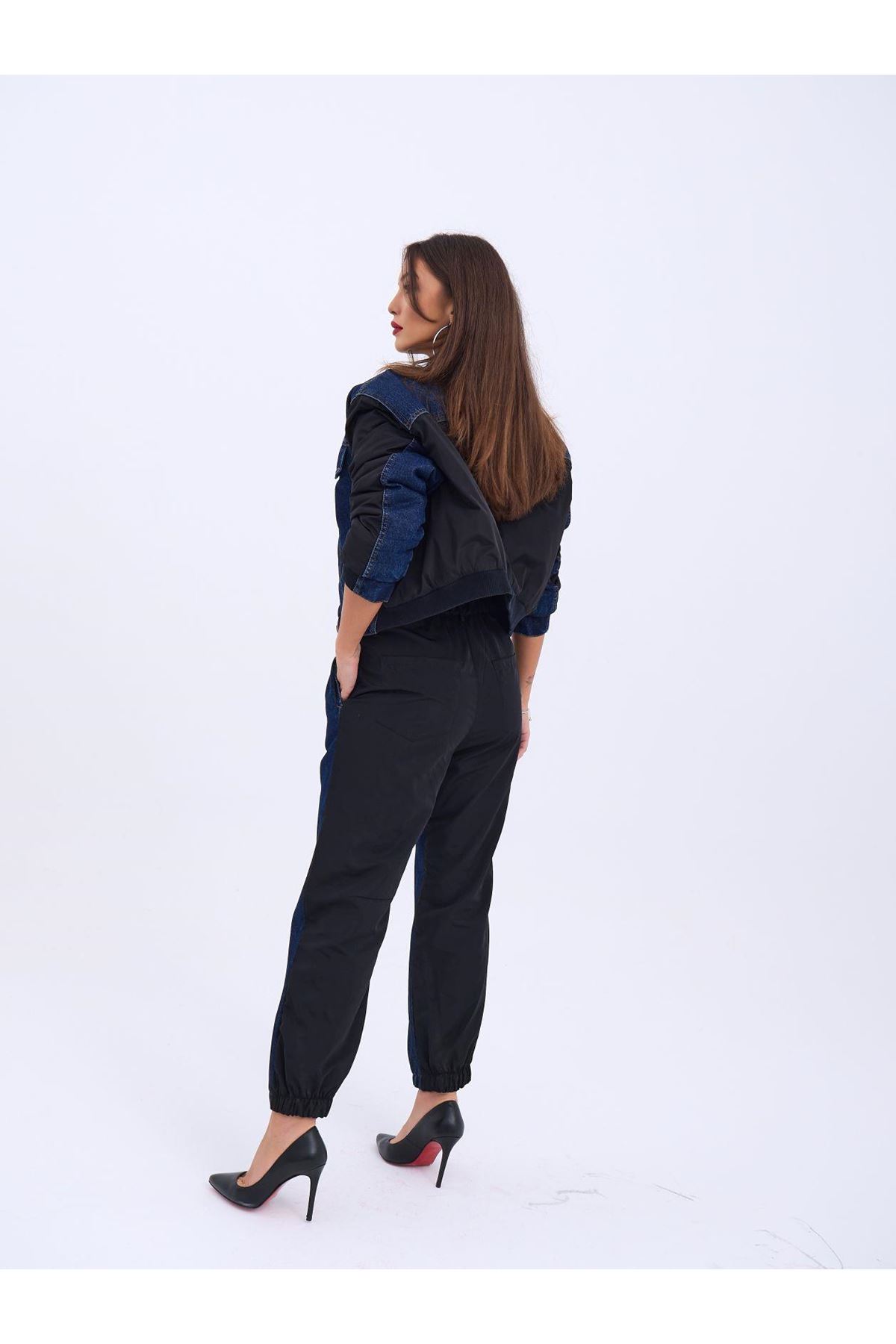 6627 KOT PANTOLON-MAVİ