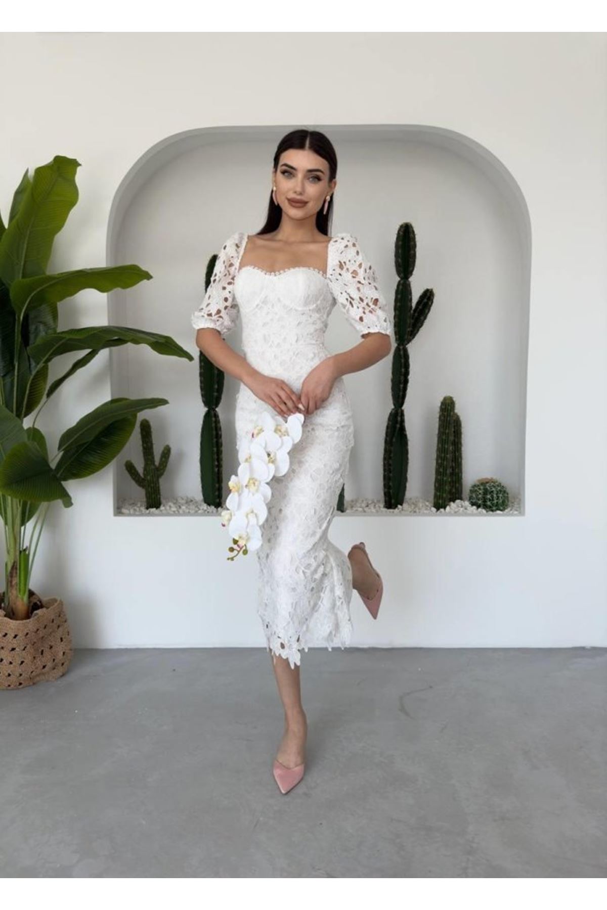 Zarina Dantel Elbise