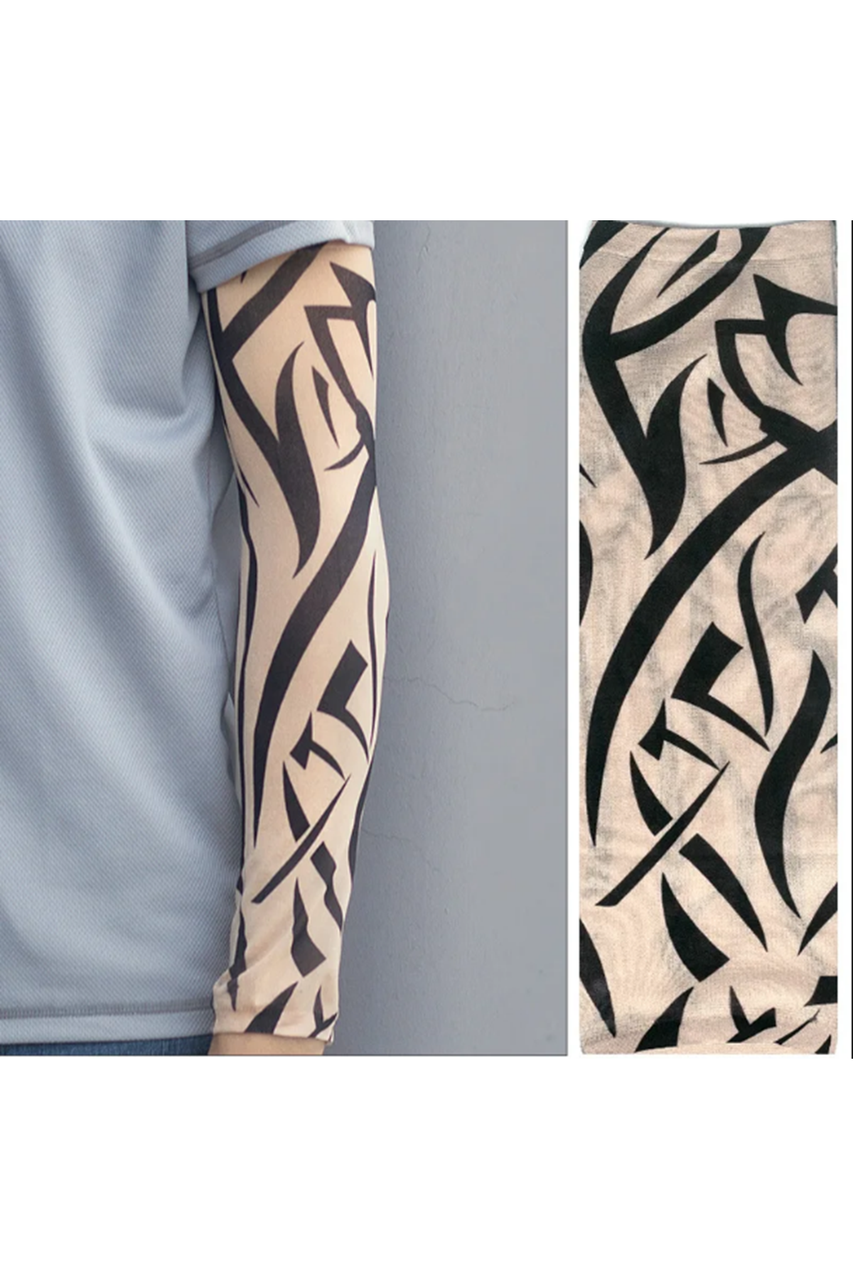 Giyilebilir Kol Ve Bacak Dövmesi 3D Baskılı 2 Adet Model 10