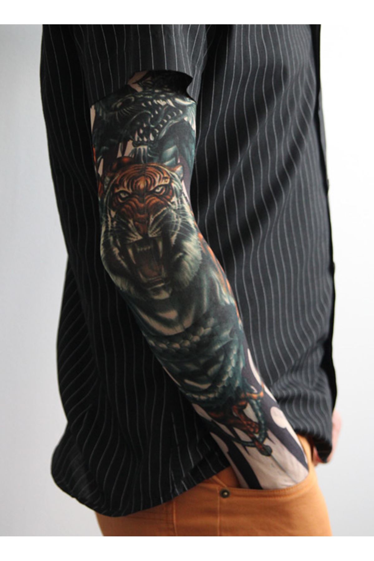 Giyilebilir Kol Ve Bacak Dövmesi 3D Baskılı 2 Adet Model 3