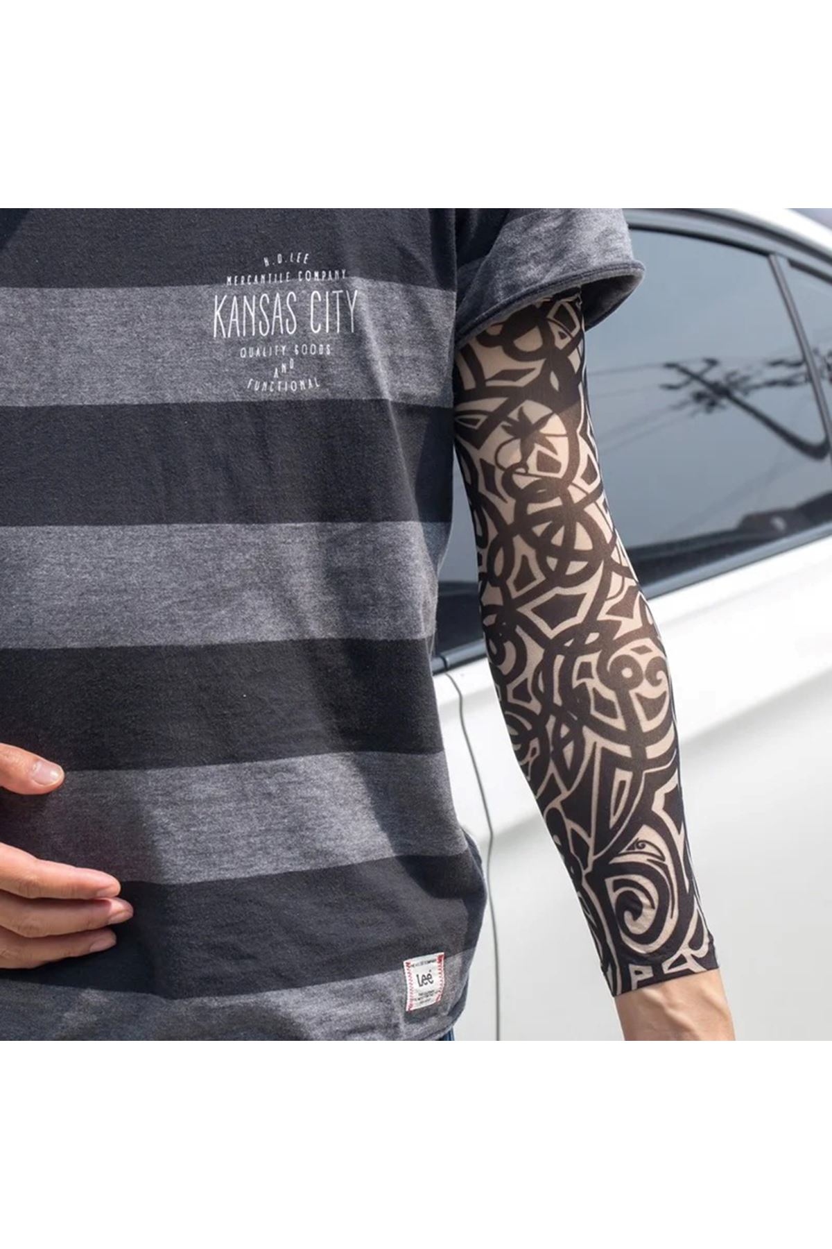 Giyilebilir 3D Baskılı Kol Bacak Dövmesi (2 Adet) Model 13