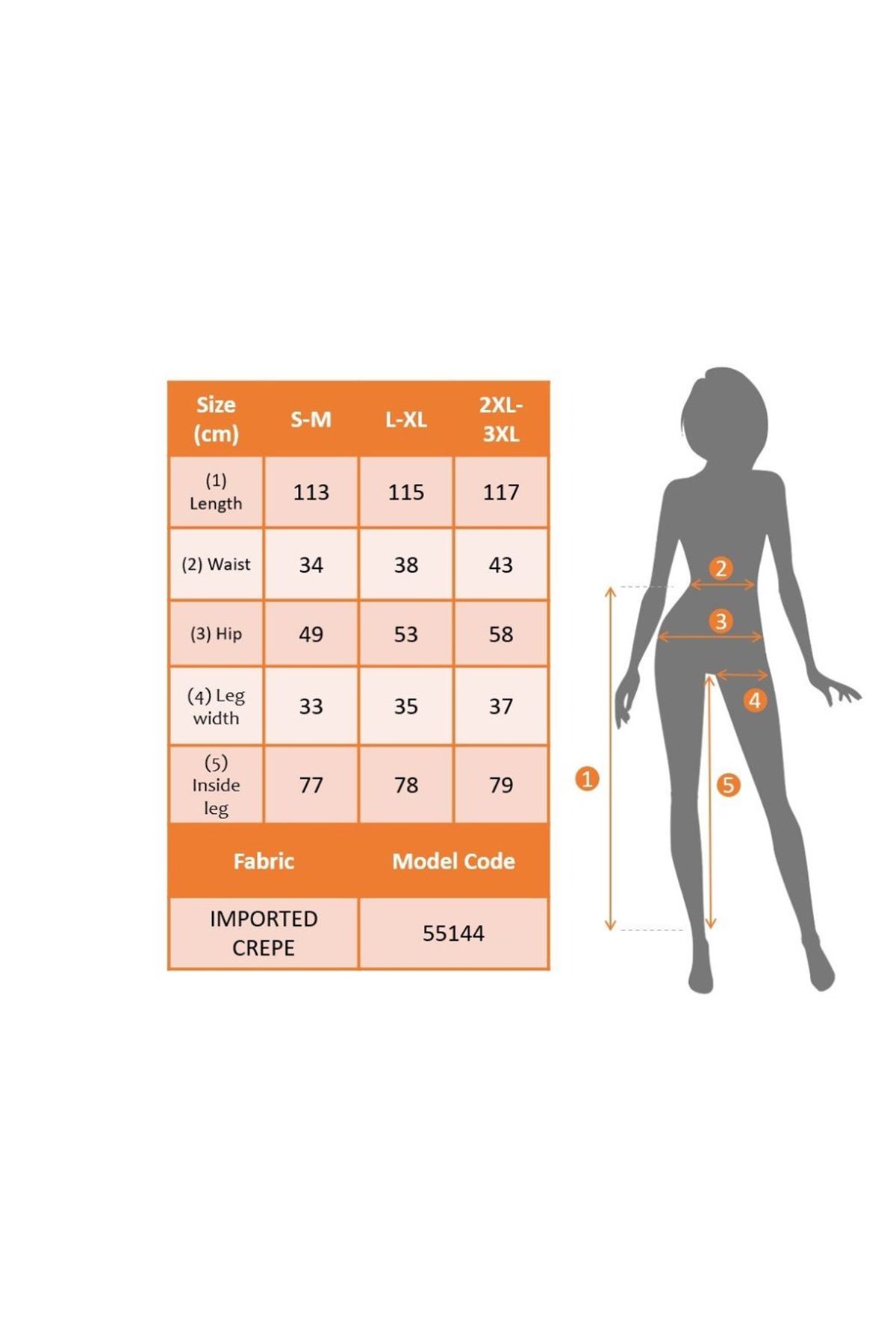 Kadın Yüksek Bel Geniş Paça Detaylı Cepli Ithal Krep Pantolon