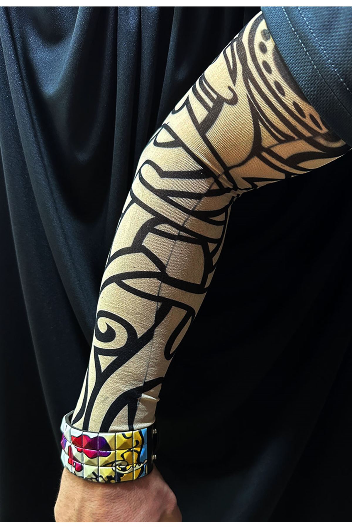 Giyilebilir Kol Dövmesi 3D Baskılı 2 Adet - Model 12