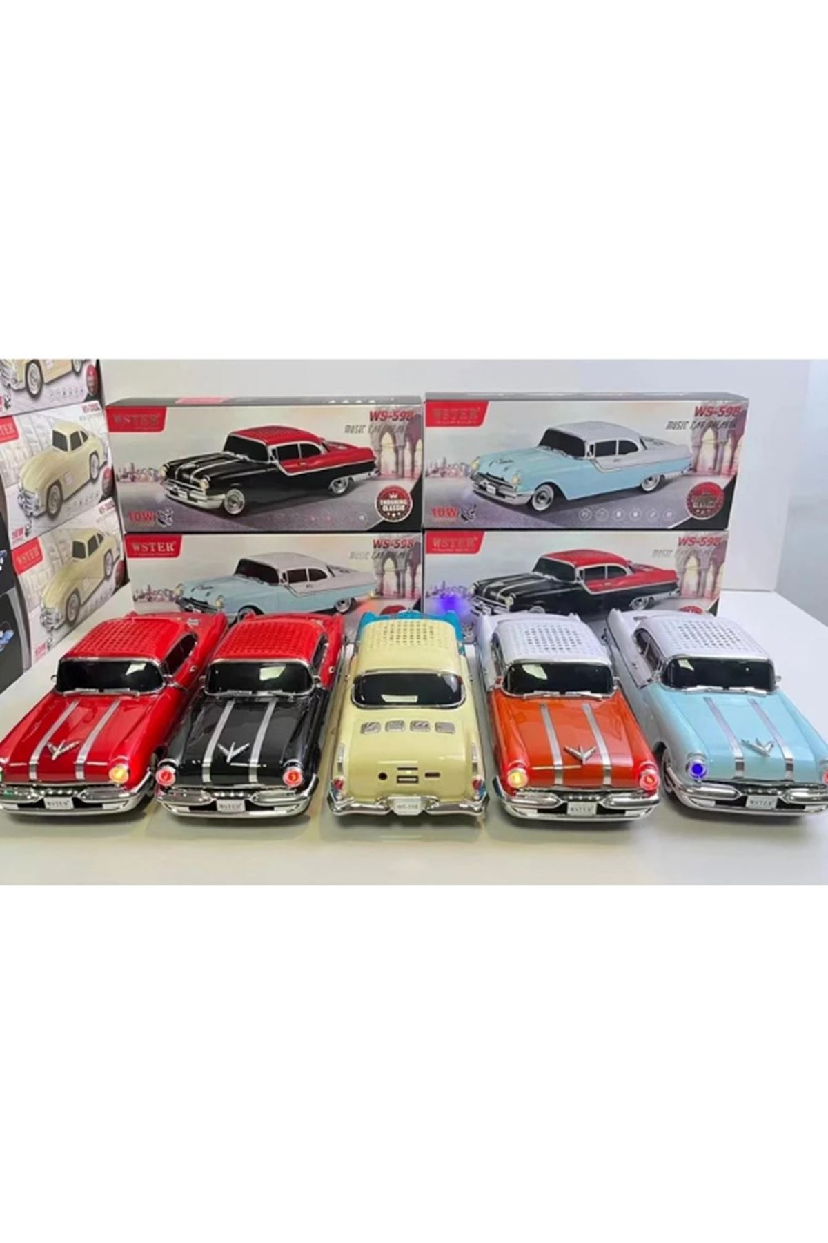 Pontiac Klasik Araba Tasarımlı Bluetooth Hoparlör