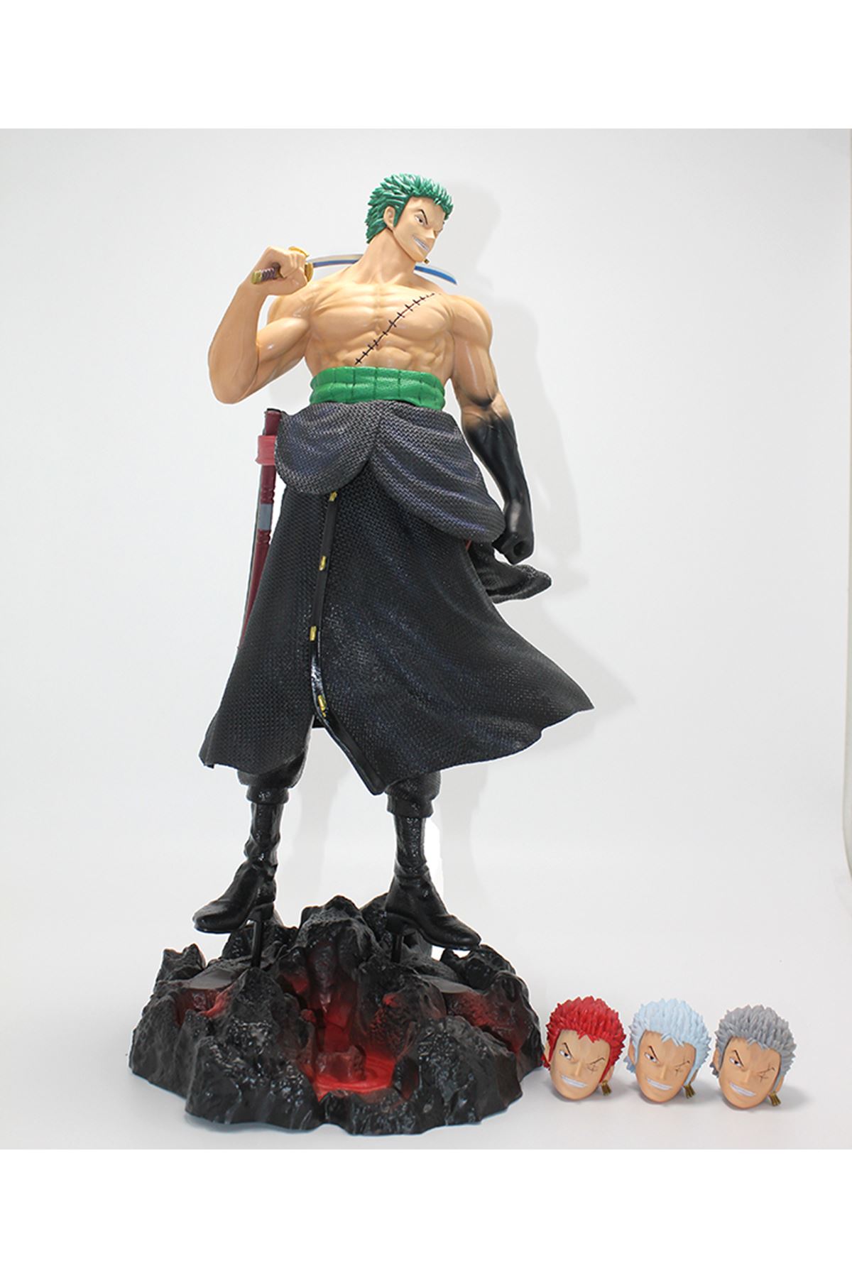 Anime One Piece Roronoa Zoro Figürü 50 Cm