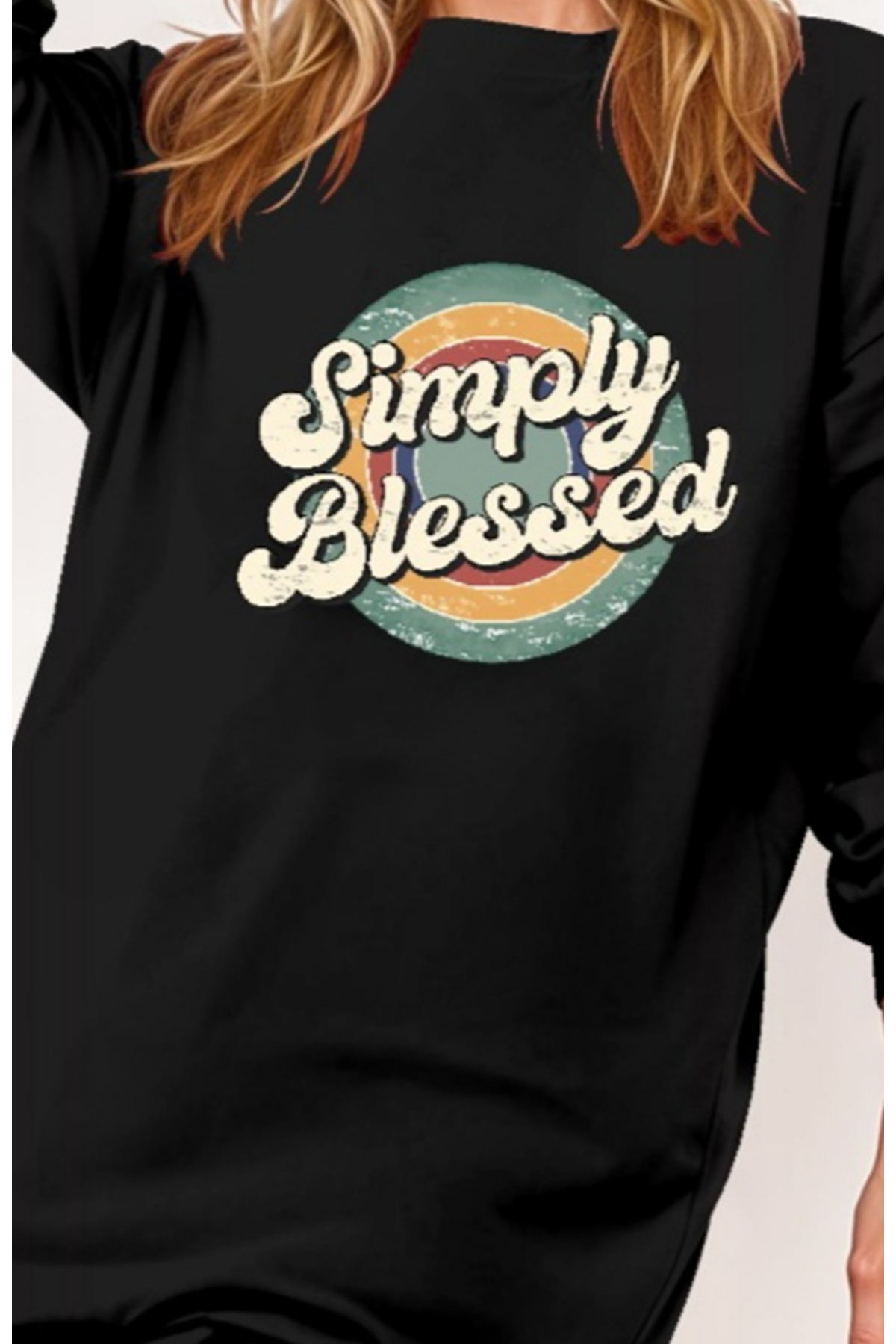 Kadın Uzun Kollu Bisiklet Yaka Yazılı Viskon Iki Iplik Elbise