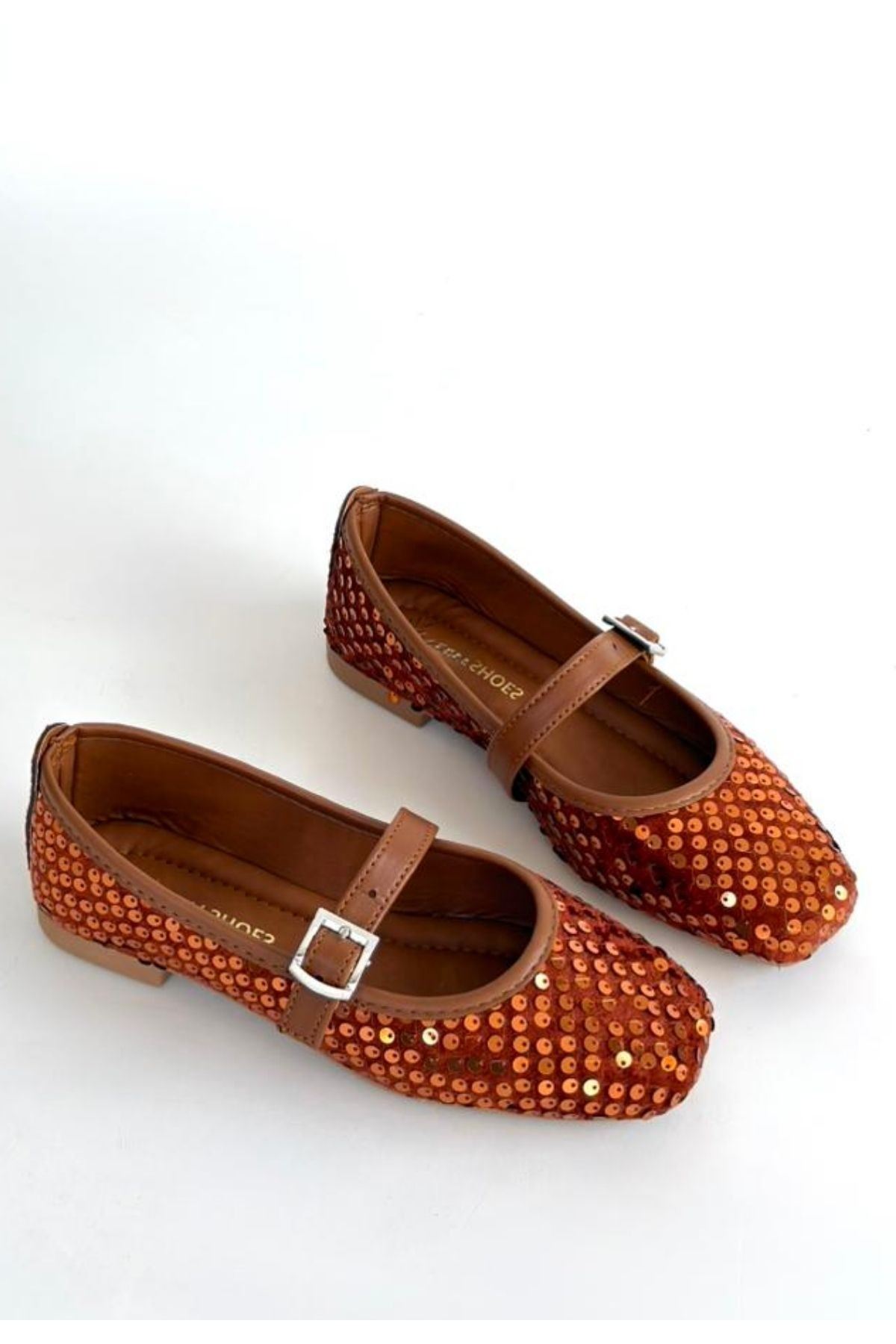 Moden Taba Süet Babae Ayakkabı