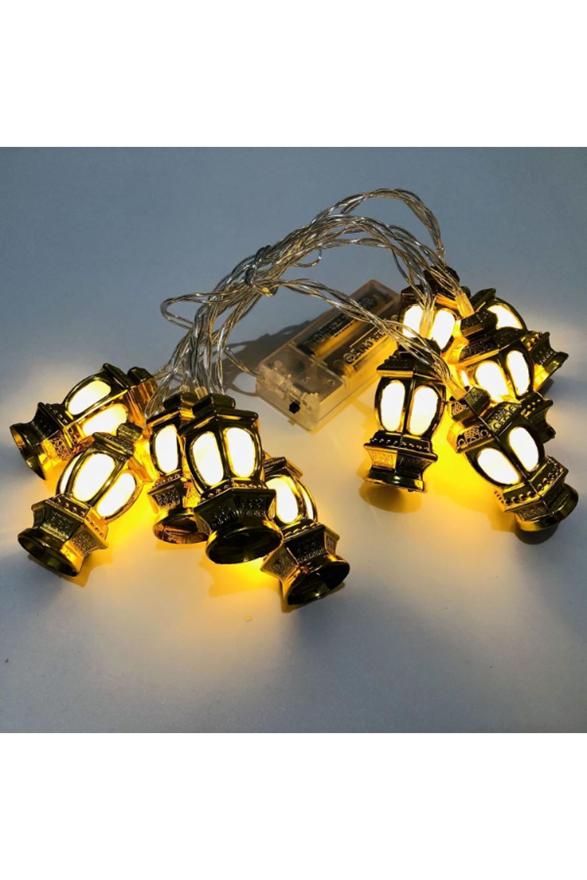 Ramazan Temalı Kubbe Dekoratif LED Işık 2 Metre