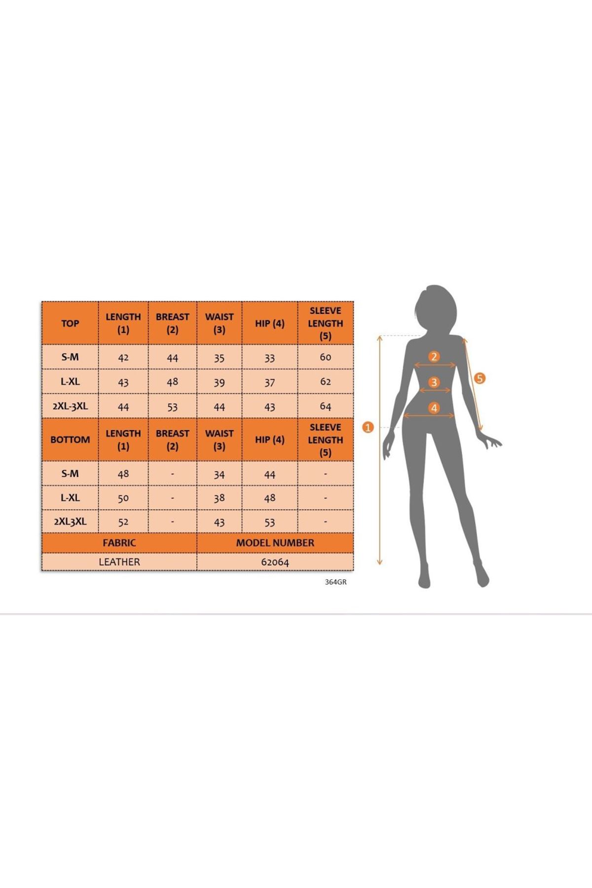 Kadın Uzun Kollu önden Fermuarlı Kısa Deri Ceket Ve Etek Ikili Takım