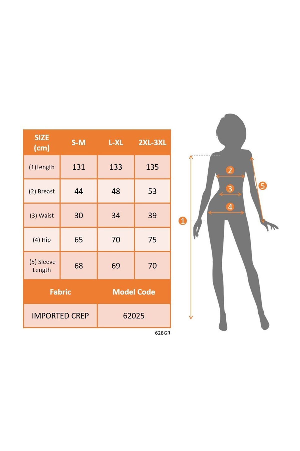 Kadın Uzun Kollu Kruvaze Yaka Beli Kemerli Yırtmaçlı Uzun Ithal Krep Elbise