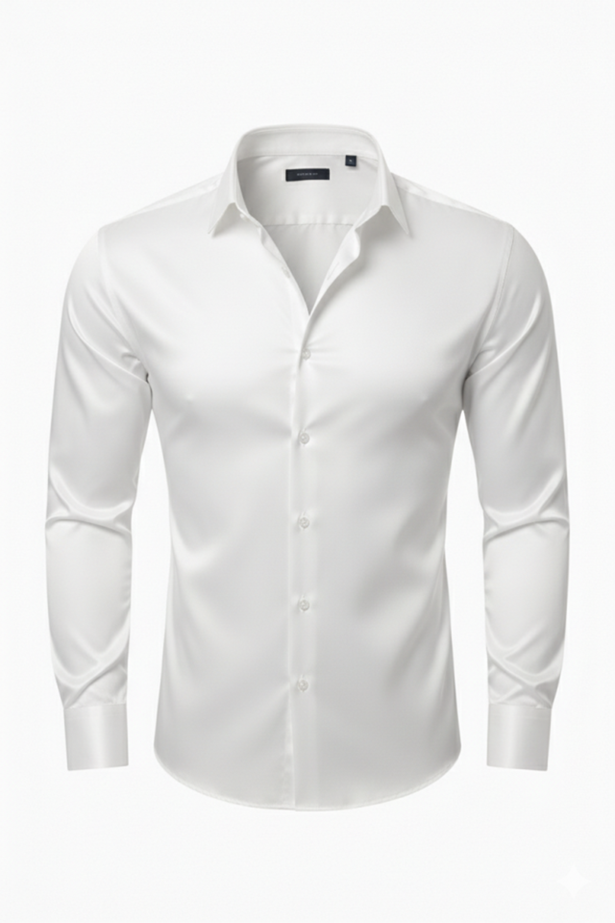 Erkek Saten Klasik Gömlek