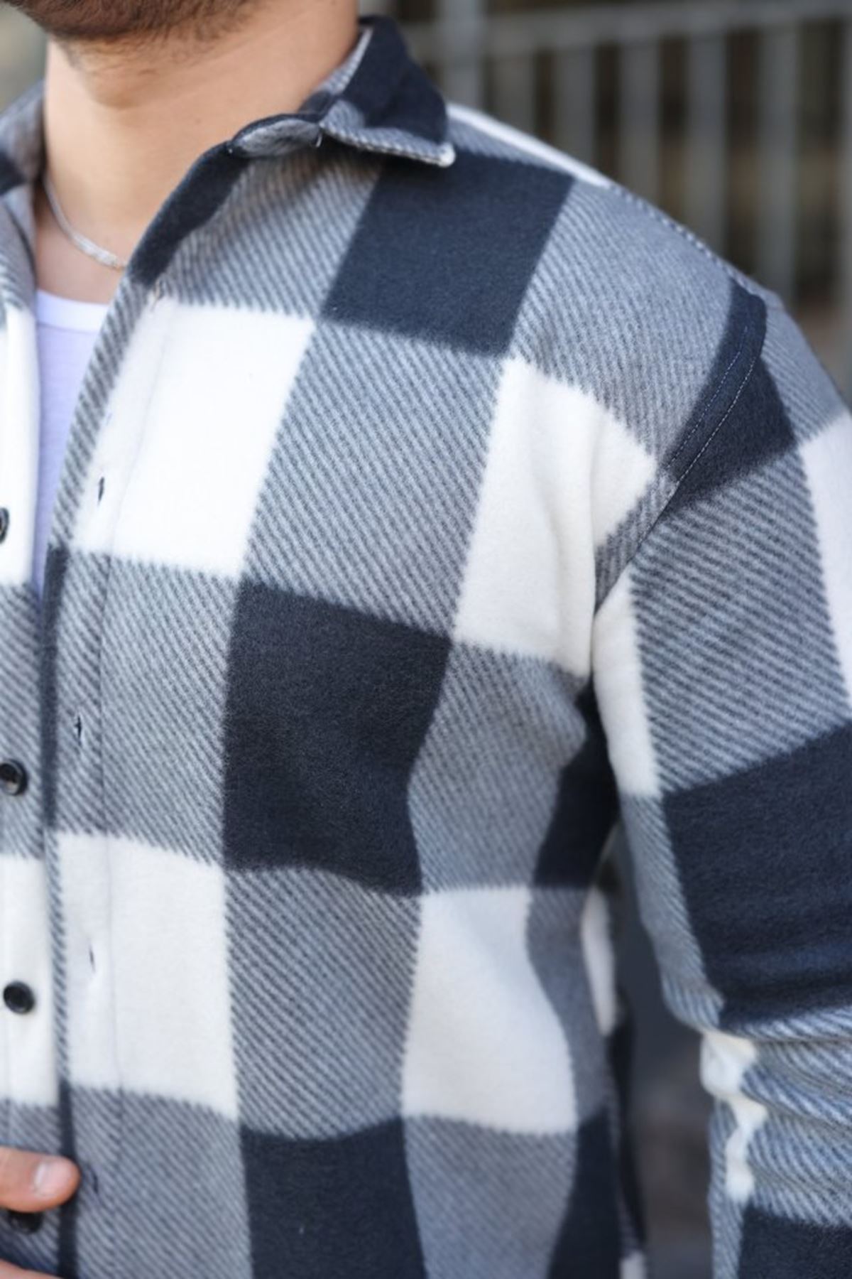 Erkek Uzun Kollu Polar Gömlek