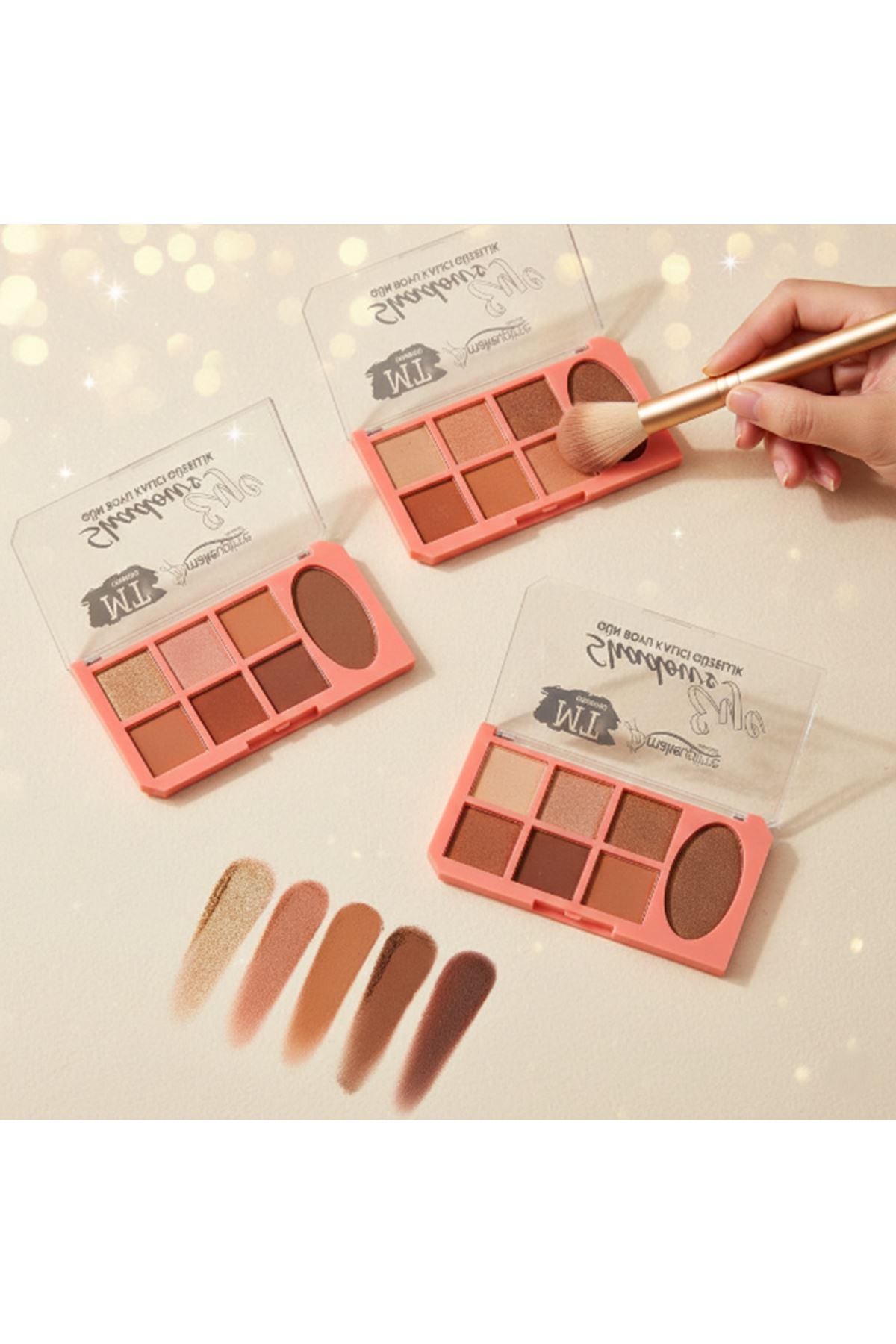 7 Renk Far Paleti - 3'lü Set