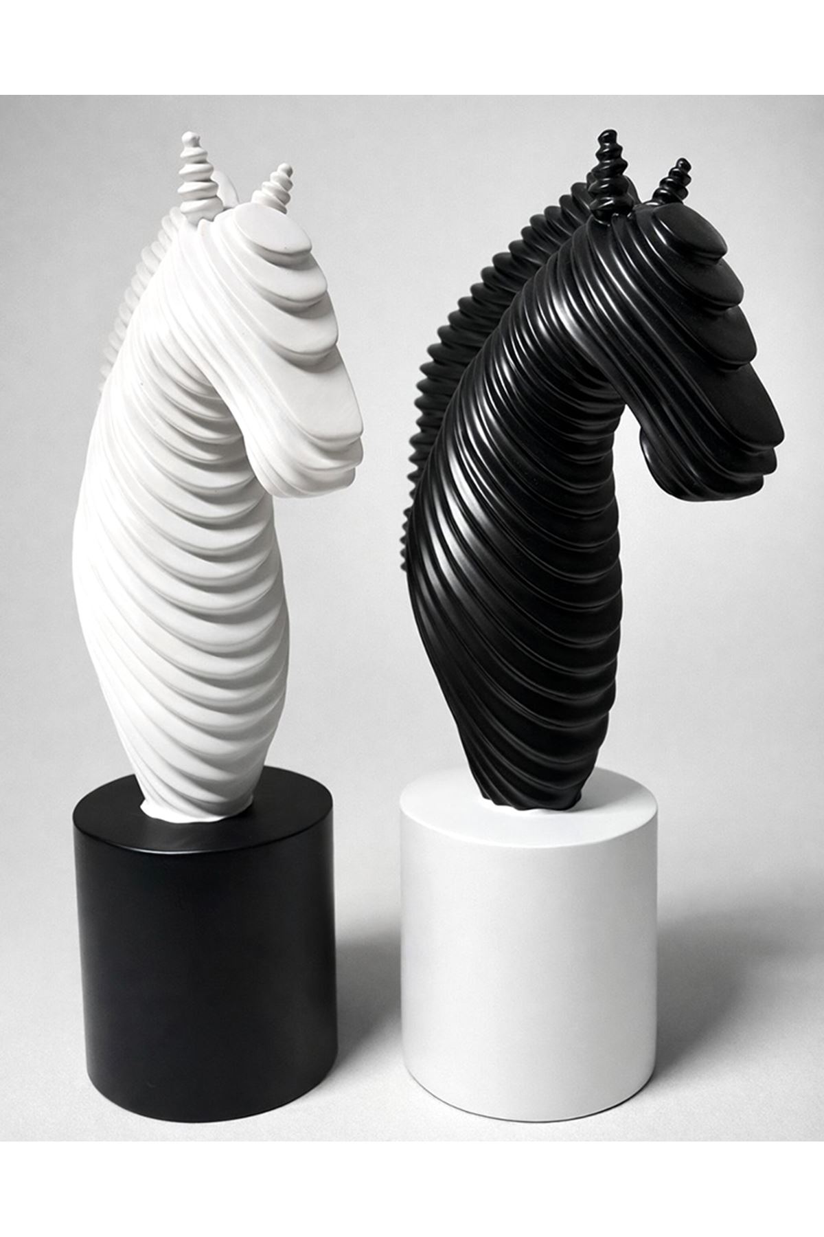 25x14 cm Özel Tasarım Polyester At Büstü