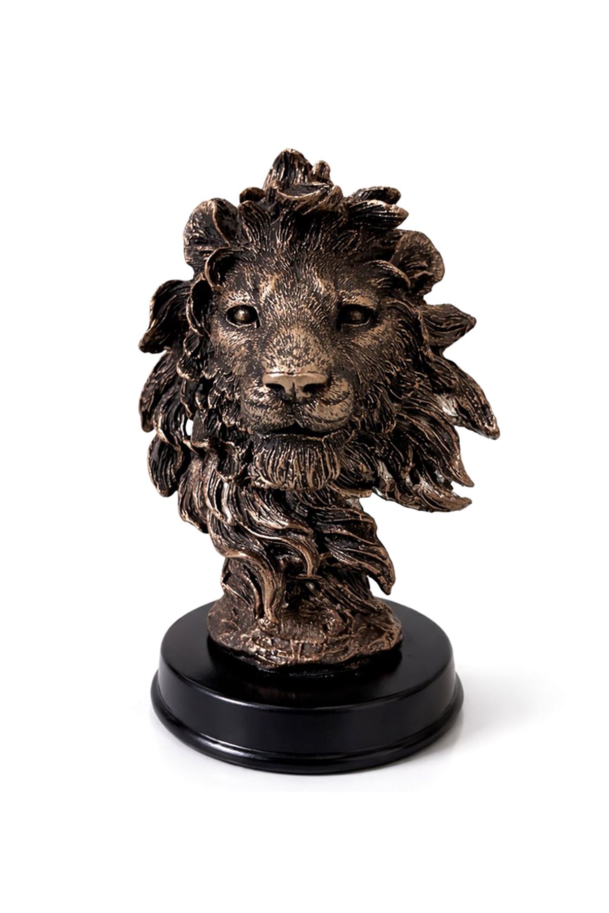 13x9 cm Polyester Aslan Büstü
