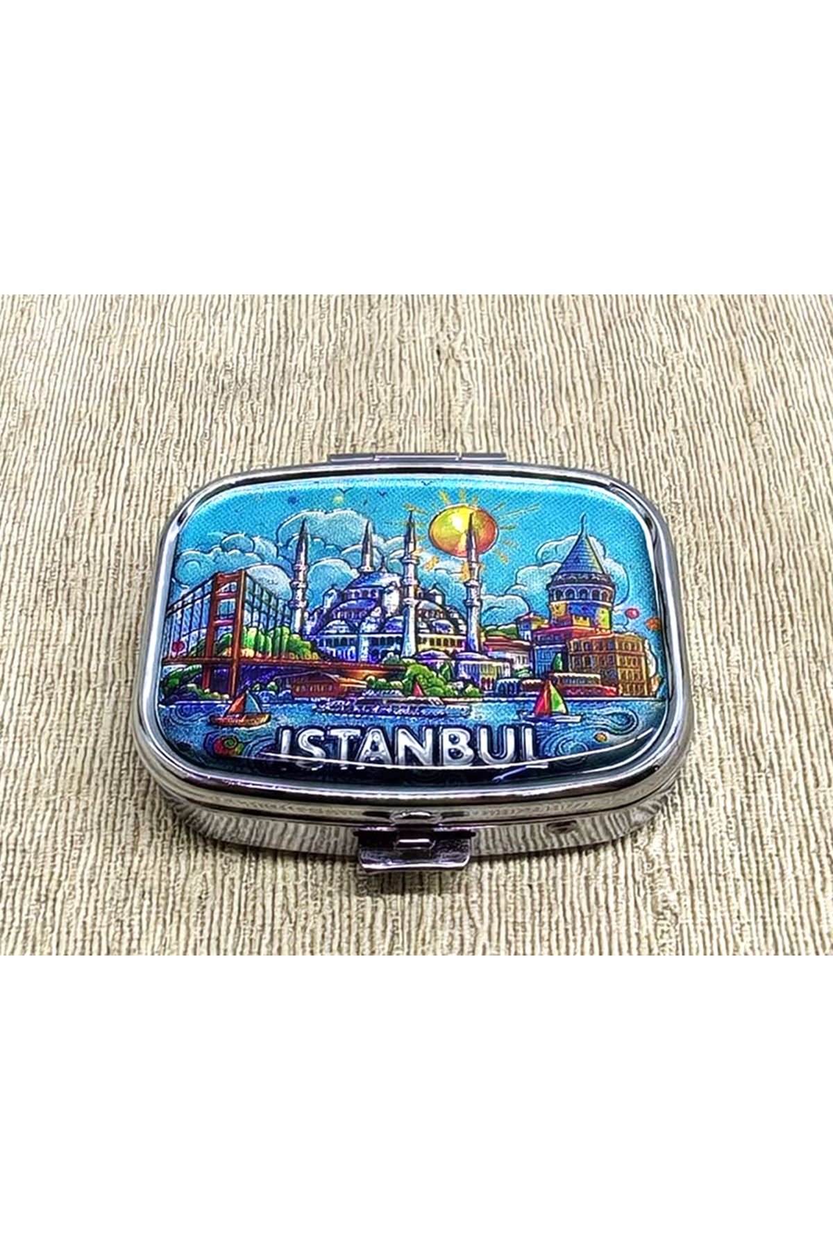 İstanbul Temalı İlaç Kutusu - Model 9