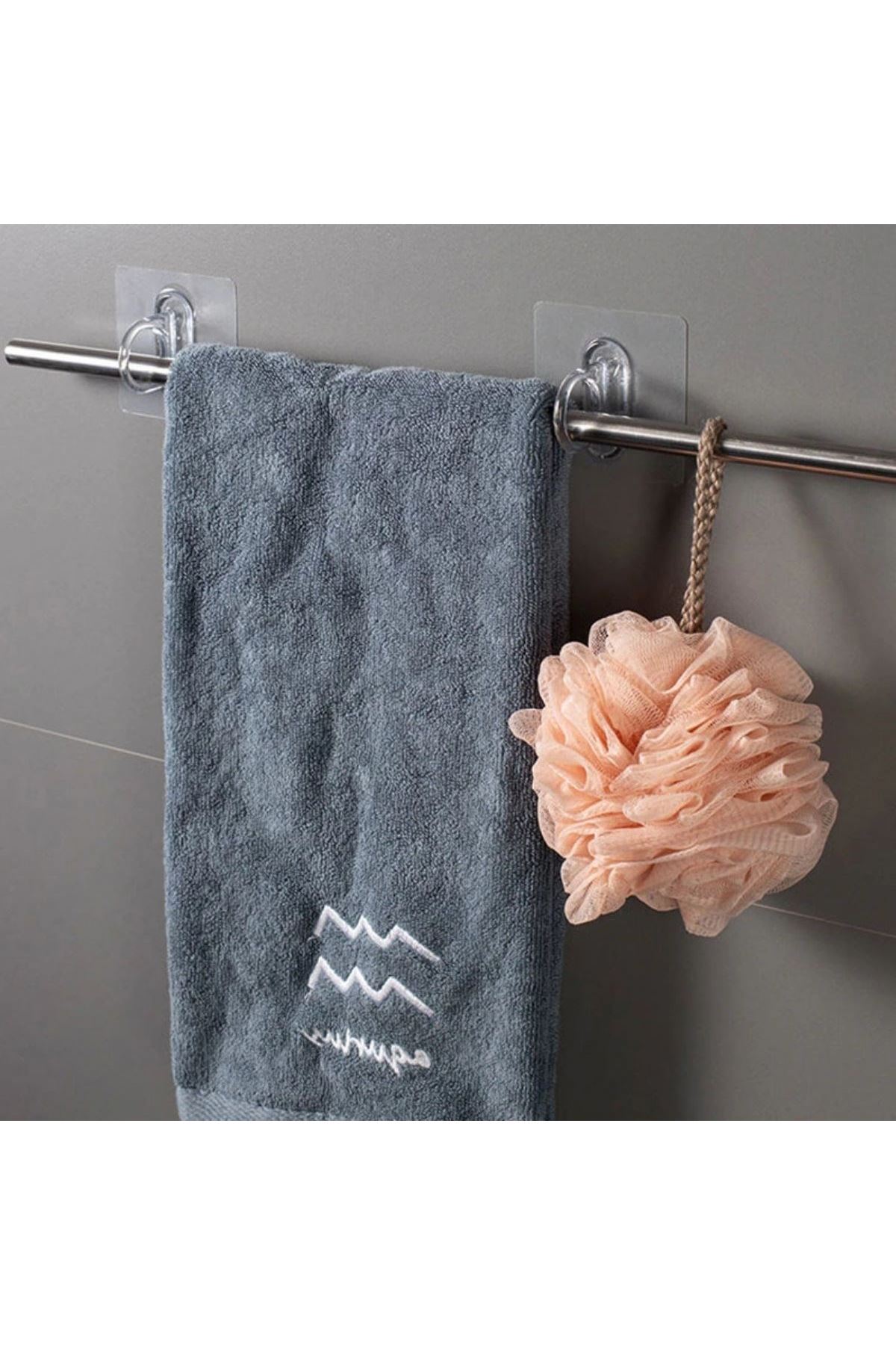 Süper Yapışkanlı Çok Amaçlı Cember Askı 2 Adet