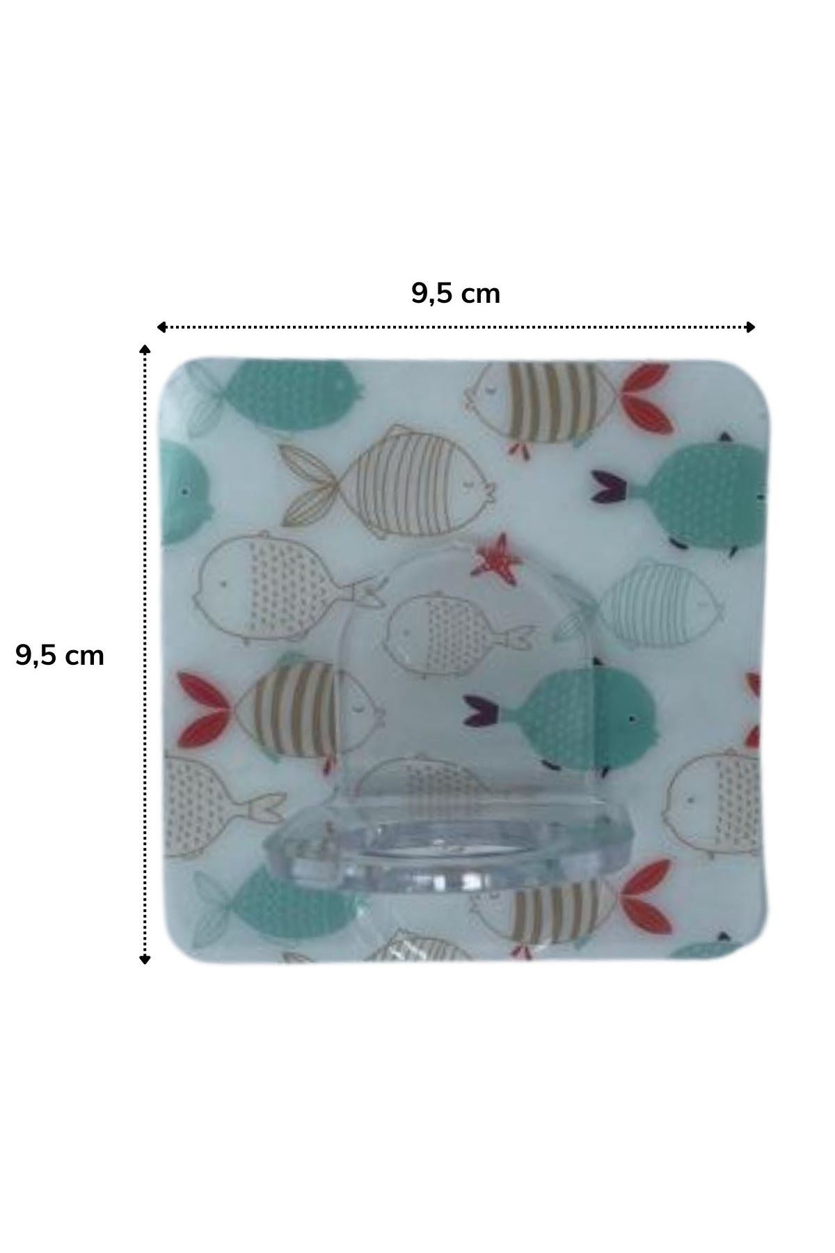 Süper Yapışkanlı Çok Amaçlı Cember Askı 2 Adet