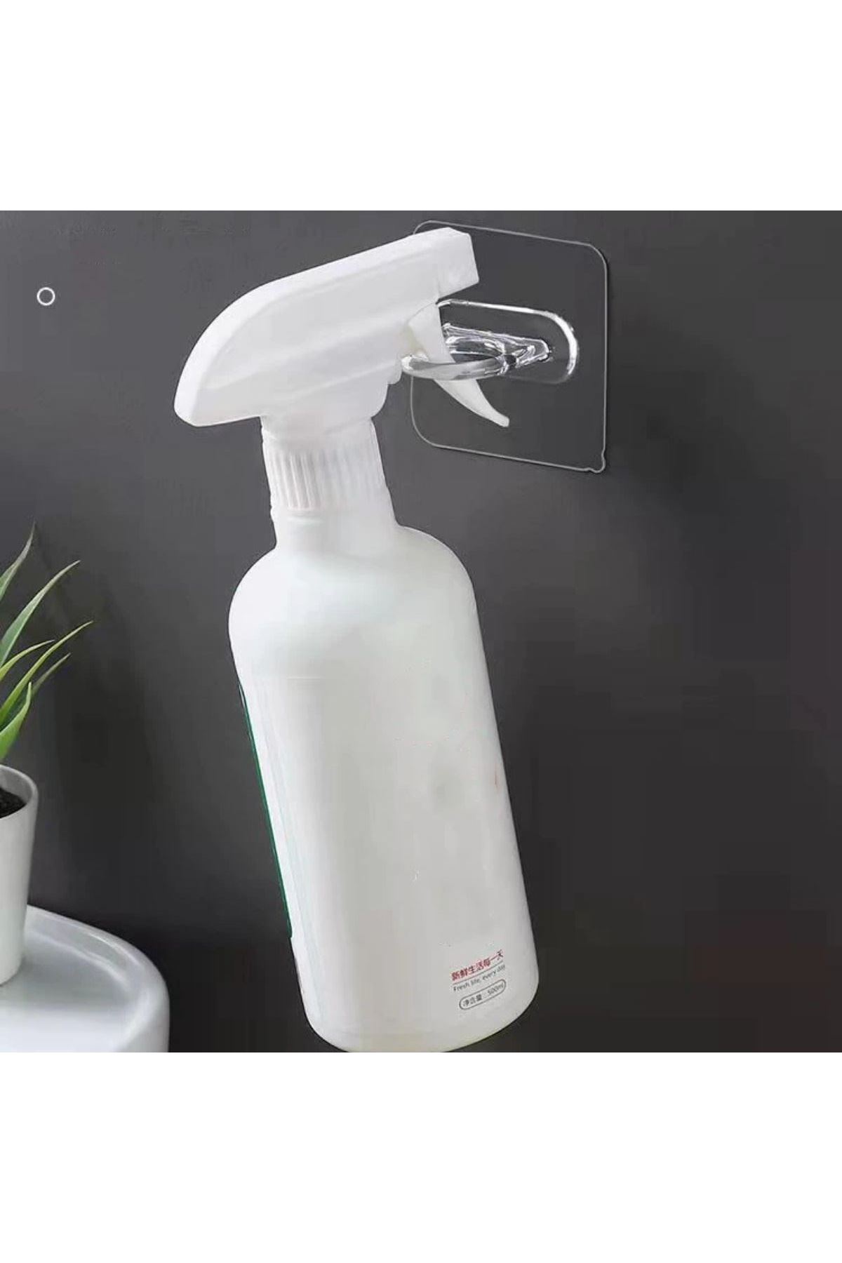 Süper Yapışkanlı Çok Amaçlı Cember Askı 2 Adet