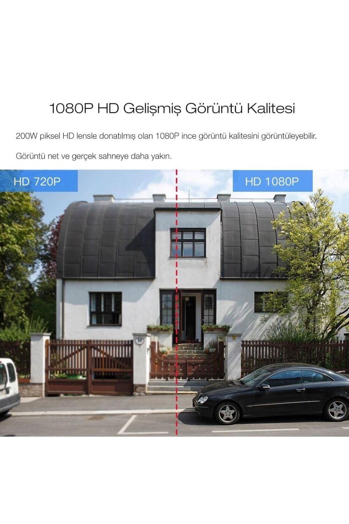 TBL Dekor® 20 MP HD Lens İç Dış Mekan Suya Danıklı IP Wifi Network Güvenlik Kamerası Wifi Kamera