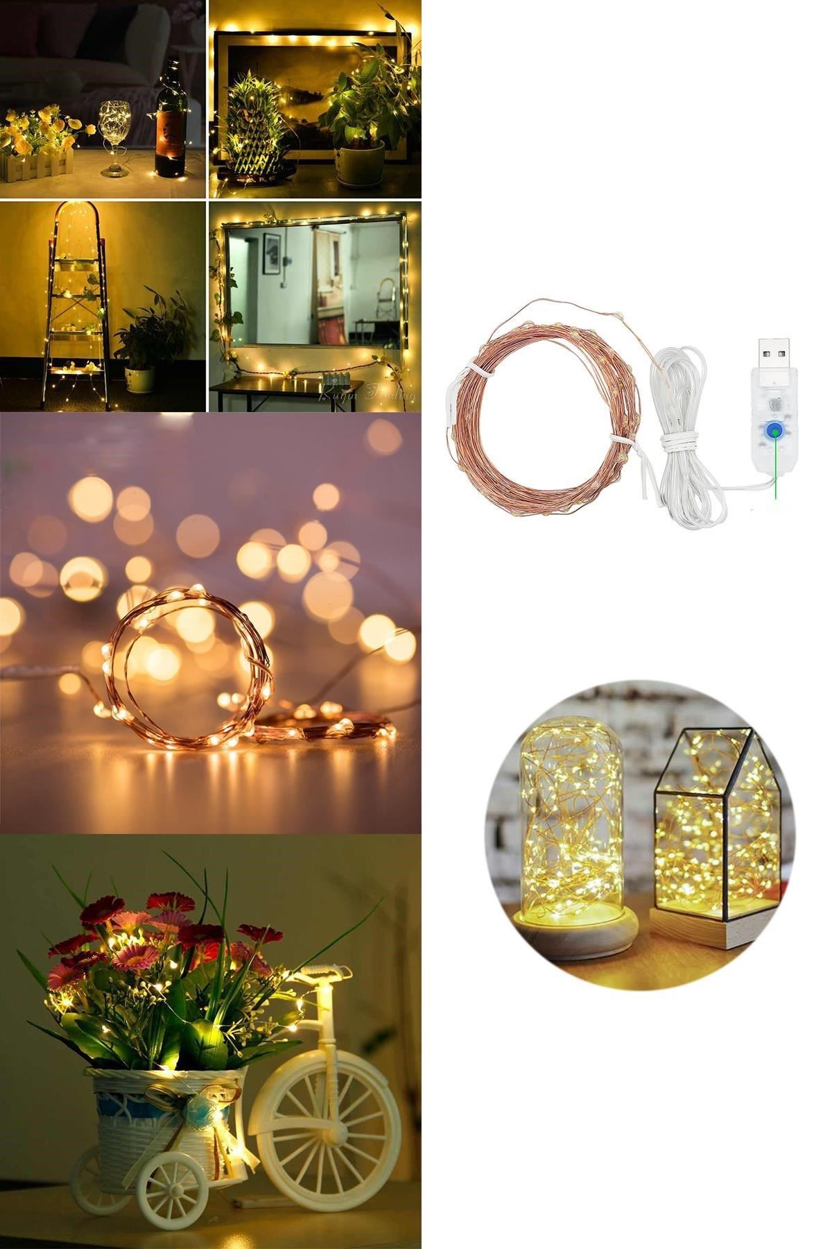 TBL Dekor® Yılbaşı ve Özel Konsept Dekorasyon 5 Mt USB Bağlantılı Led Işık