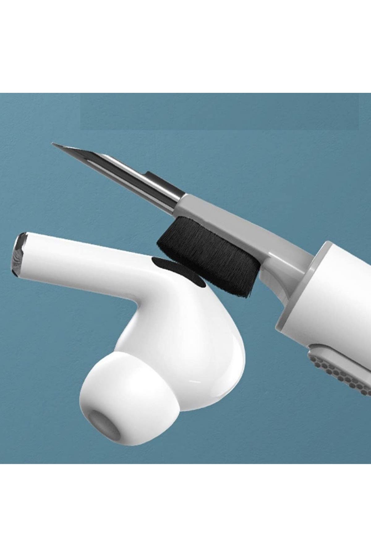 TBL Dekor®  Çok Amaçlı Yumuşak Fırçalı Kablosuz Kulaklıklar İçin Kulaklık Temizleme Kiti