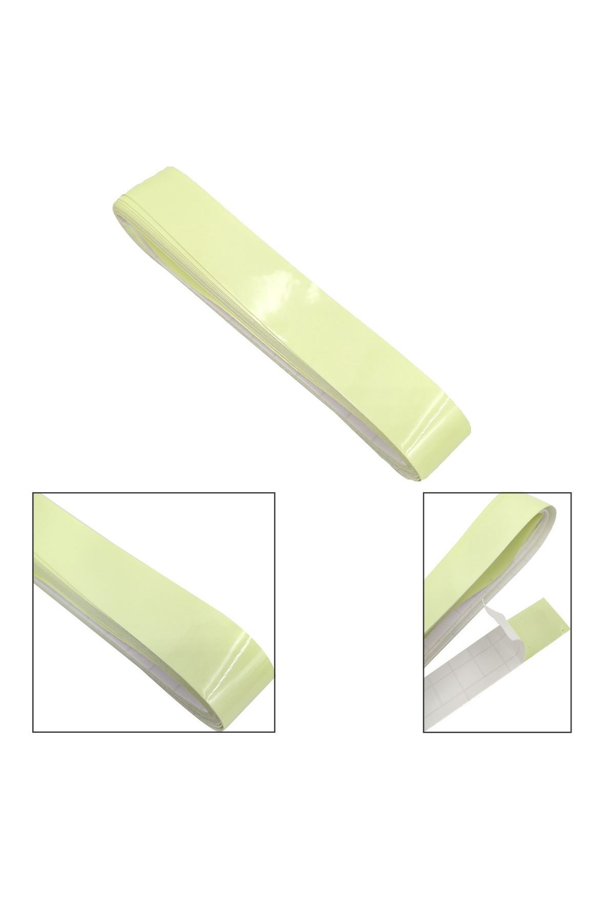 TBL Dekor® Karanlıkta Işık Veren  Yansıyan 4 Metre Fosforlu Yeşil Şerit Bant