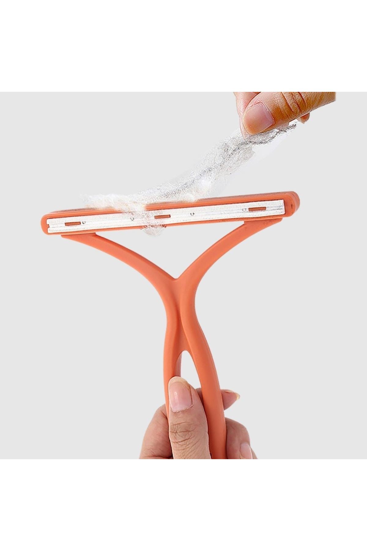 TBL Dekor® Kedi Köpek Tüy Toplayıcı Çift Taraflı Pamuk Tiftiği ve Tüy Toplama Aleti