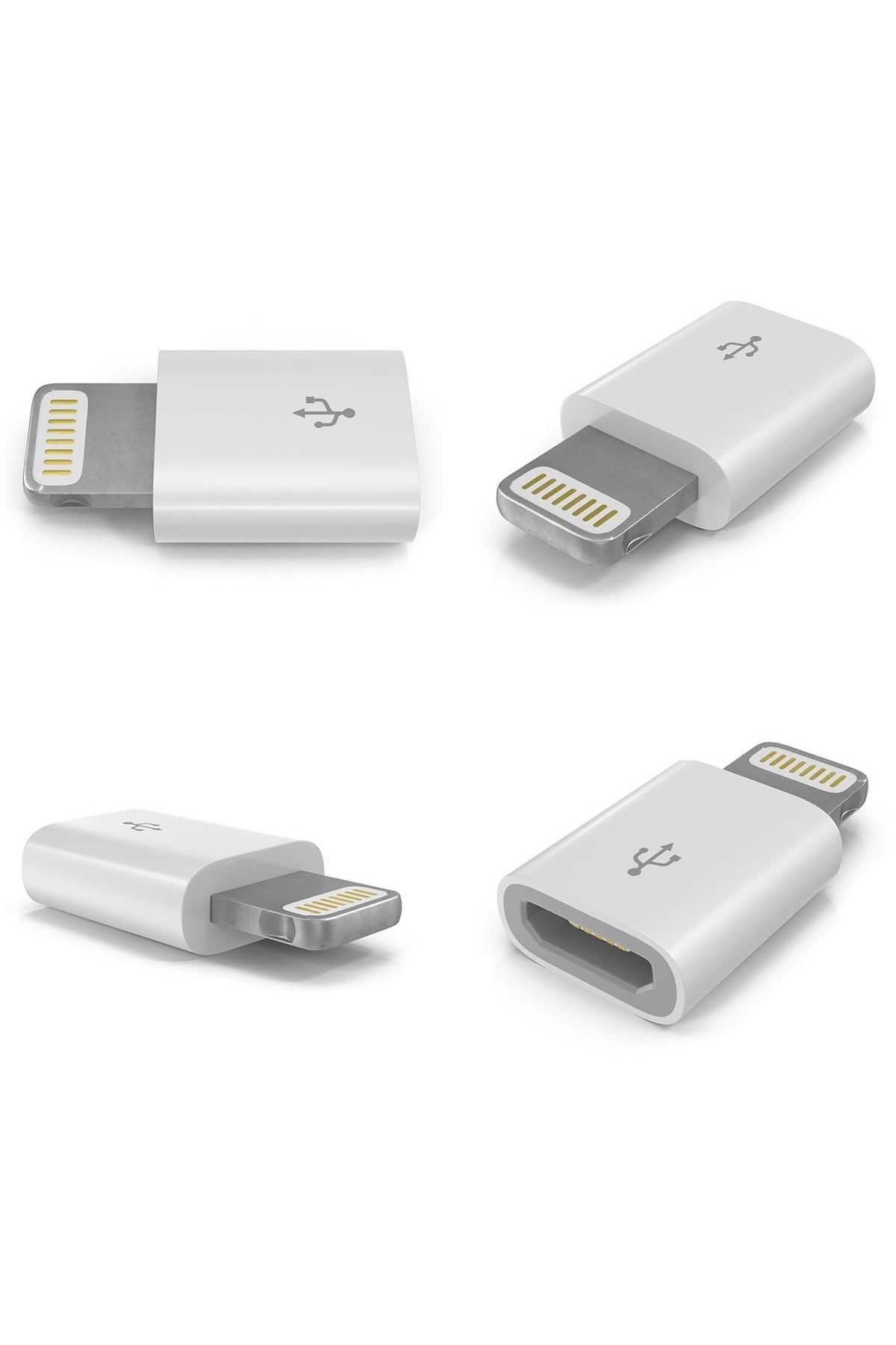 TBL Dekor® Apple iPhone / iPad Micro Usb Dönüştürücü Adaptör OTG Aparat