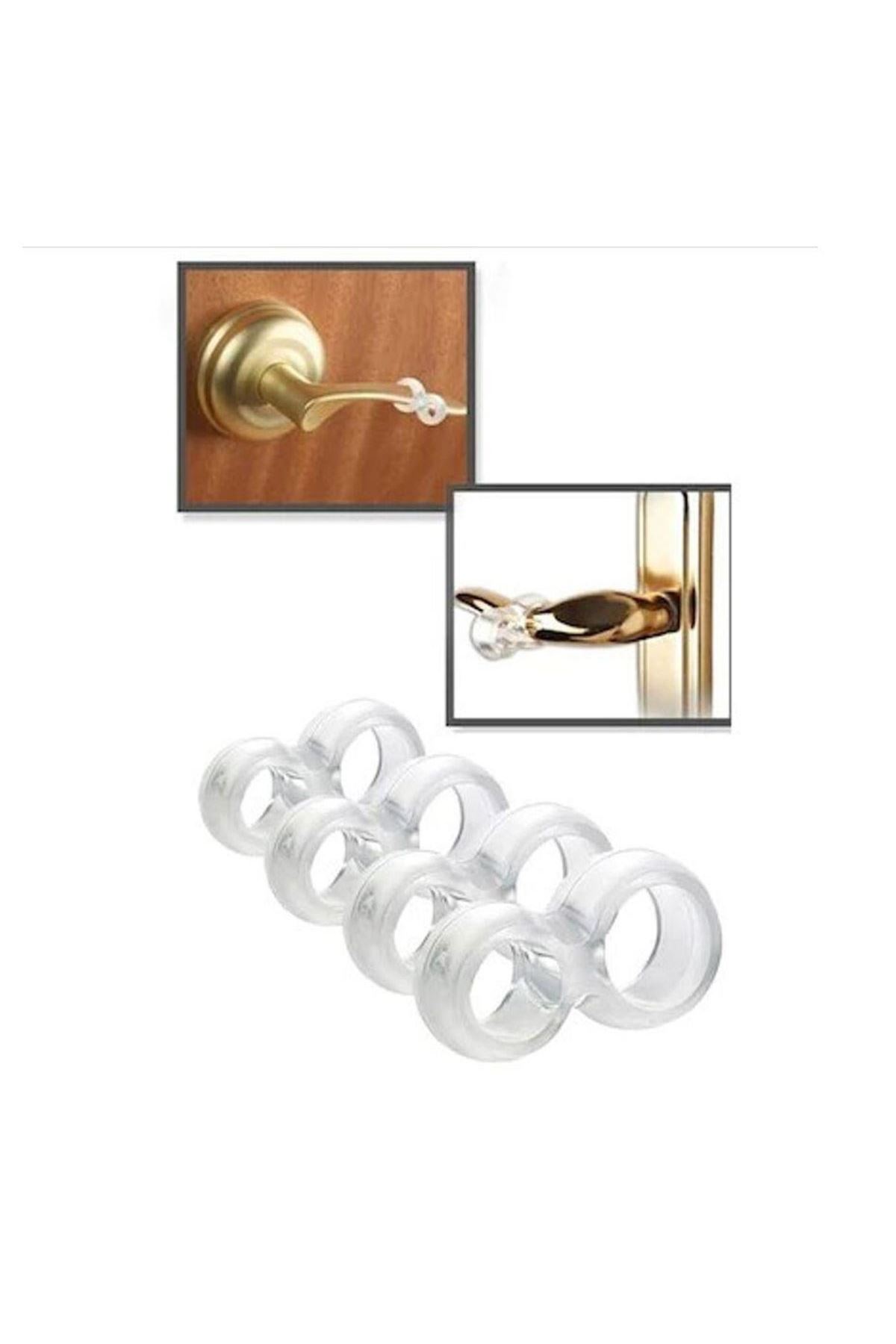 TBL Dekor® Silikon Kapı & Pencere Vurma Önleyici Stoper Kapı Tamponu 4 Adet