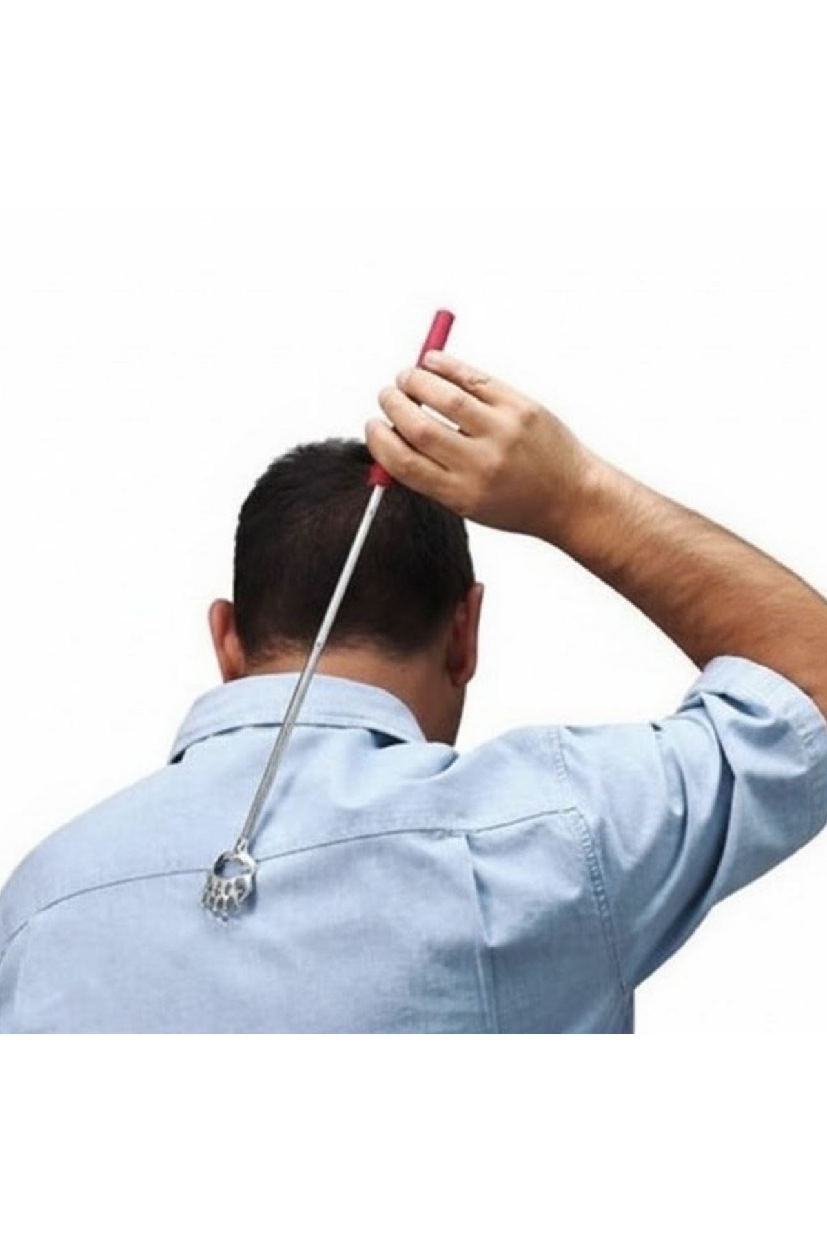 TBL Dekor® Pratik Kolay Teleskopik Metal Sırt Kaşıma Kaşağı Aleti Aparatı