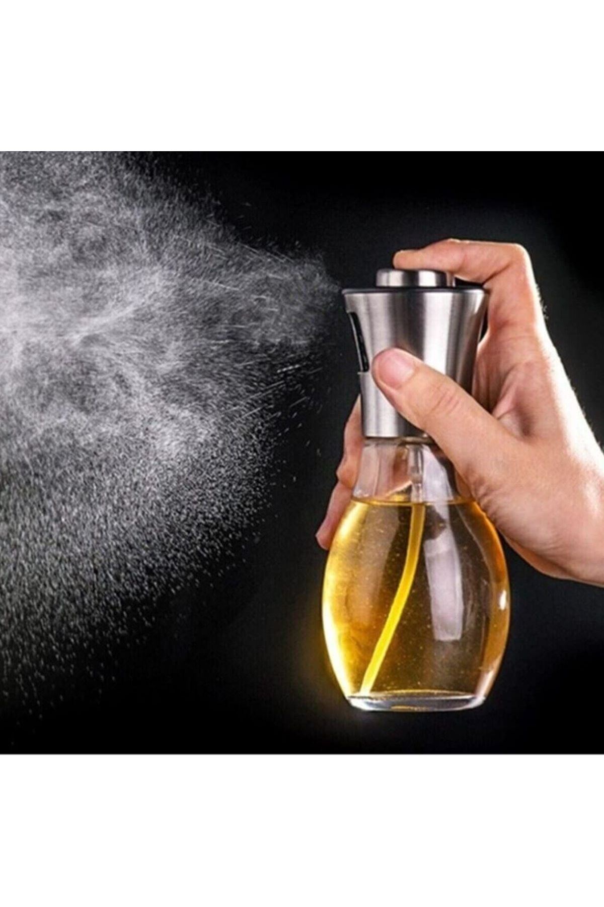 TBL Dekor® Çok Amaçlı Spreyli Sızdırmaz Cam Şişe Yağdanlık Limon Sirke Sos Püskürtücü Dağıtıcı Sprey