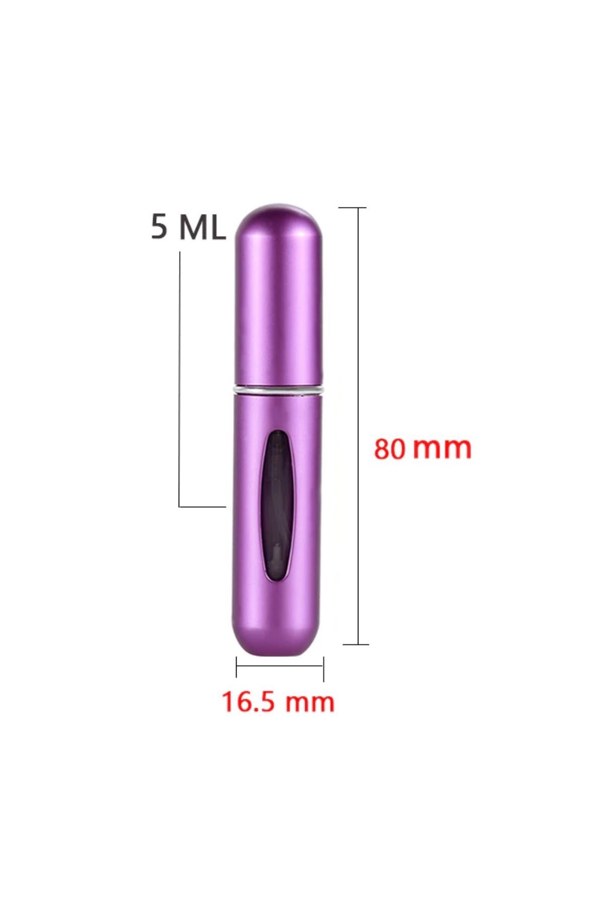 TBL Dekor Parfüm Şişesinden Dolabilir Yedek Cep Parfüm Şişesi Aparatı