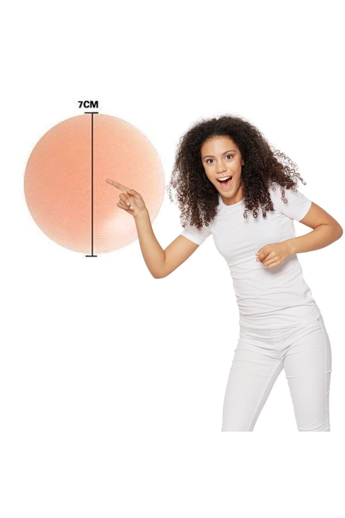 TBL Dekor® Silikon Göğüs Ucu Kapatıcı Gizleyici Bant Aparat  Nipple Pad