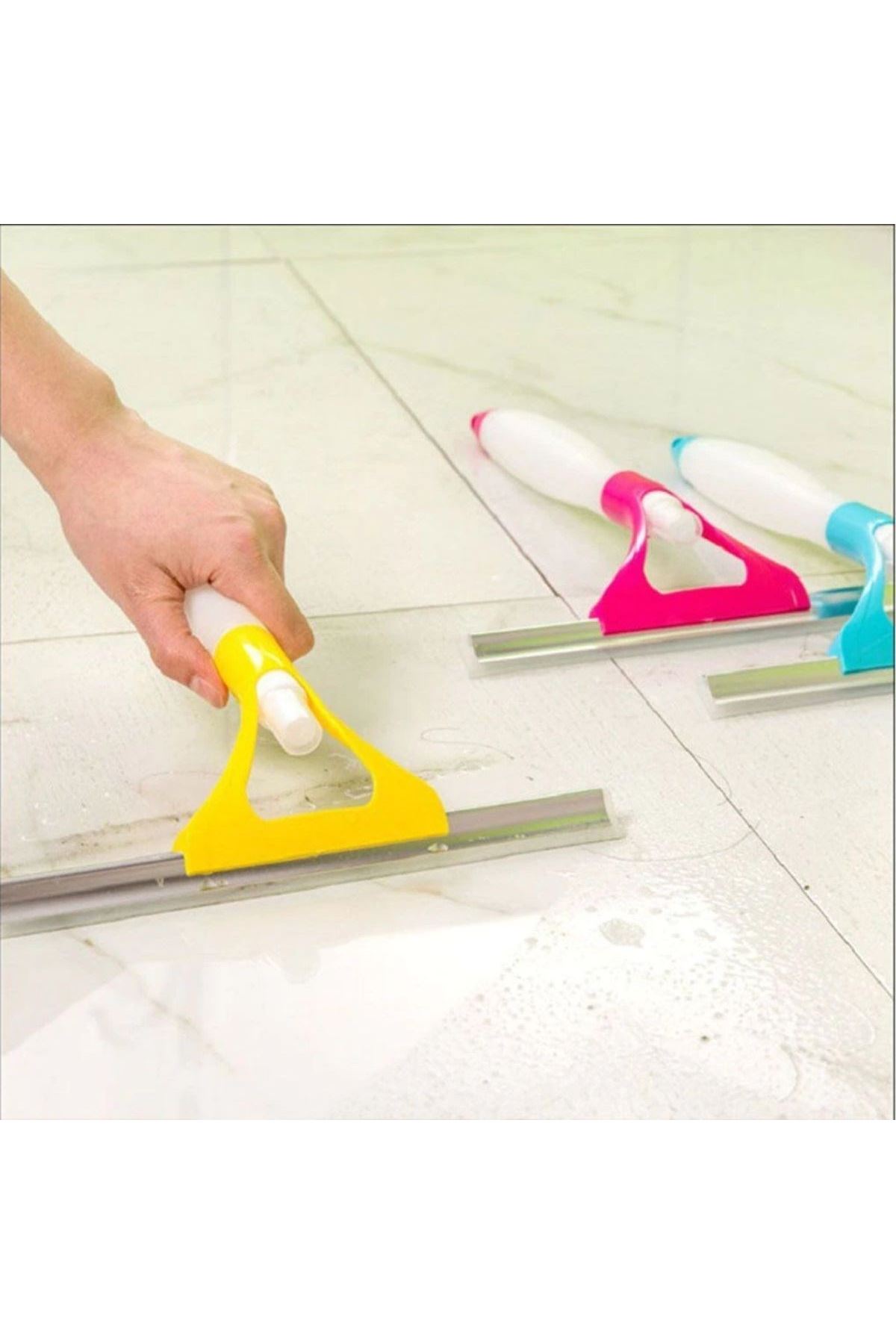 TBL Dekor® Pratik Spreyli Cam Sil Pencere Ayna Tezgah Duşakabin Temizleyici Püskürtmeli Silme Aparatı