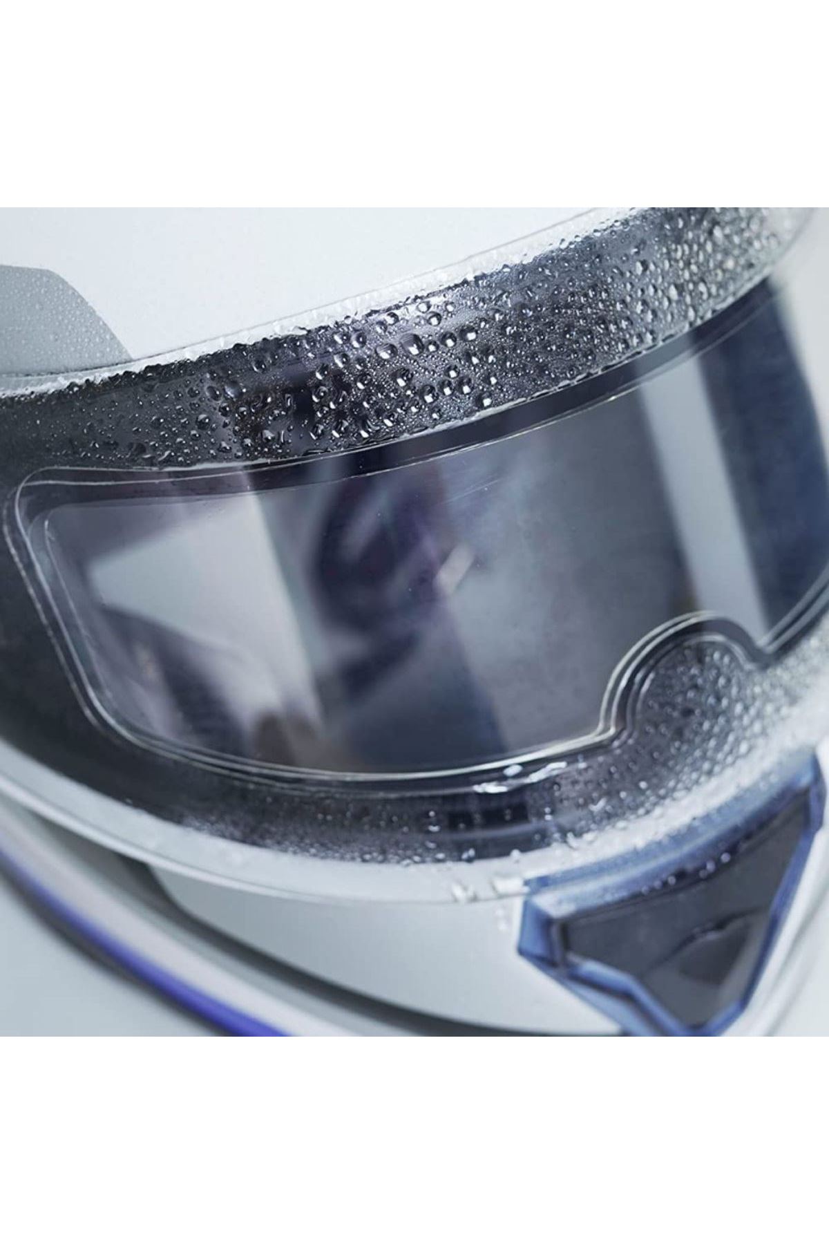 TBL Dekor® Buğu Önleyici Motosiklet Kaskı Vizörü Su Geçirmez Dayanıklı Çizik Koruma Lens Filmi