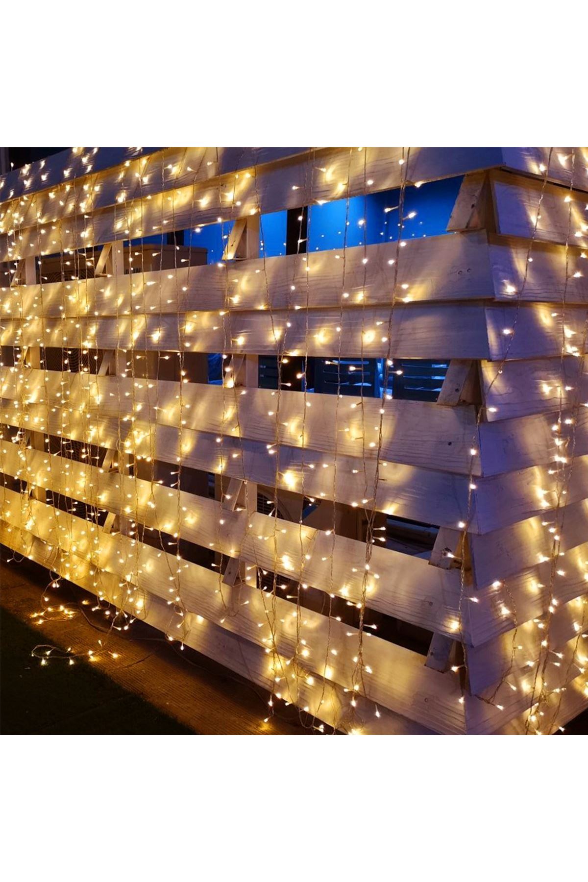 TBL Dekor® 2x2 Metre 320 Led 8 Fonskiyonlu Dekoratif Led Günışığı Perde