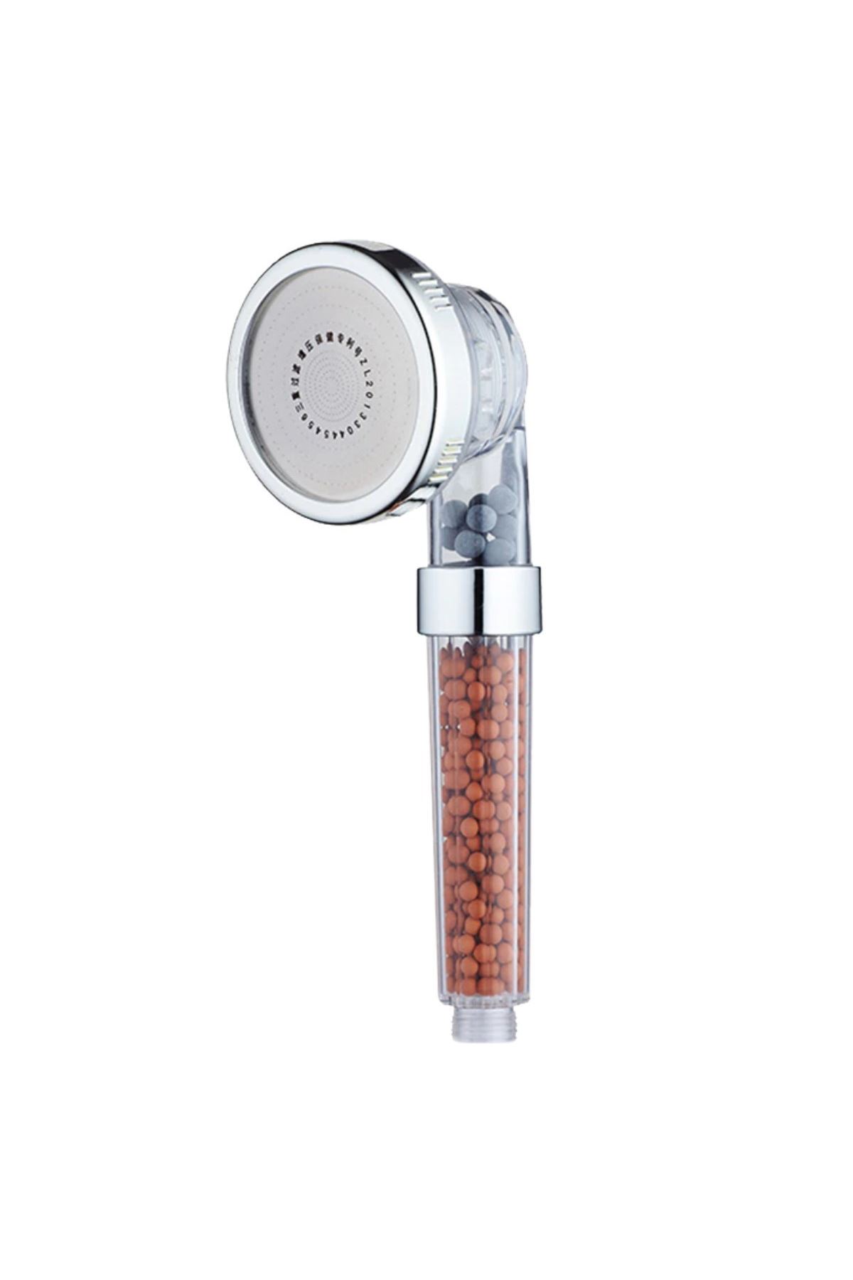 TBL Dekor® %50 Su Tasarruflu ve Arıtmalı Doğal Taşlı Banyo El Duş Başlığı