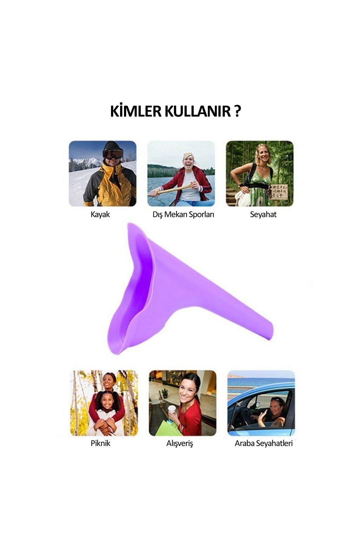 TBL Dekor® Piez Kadınların İçin Hijyenik Ayakta İşeme Temiz Tuvalet Aparatı