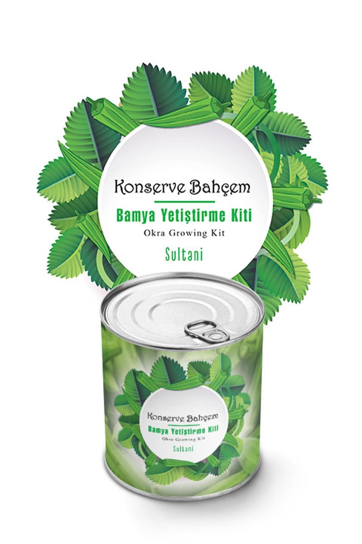 TBL Dekor® Konserve Bahçem Evde Konservede Sultani Bamya Yetiştirme Kiti