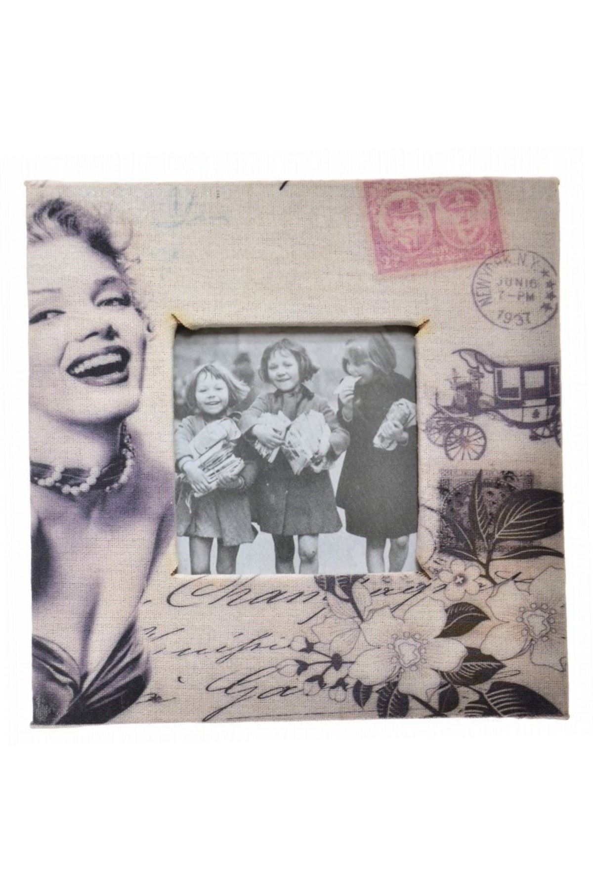 TBL Dekor® Decotown Marilyn Monroe Tasarım Ahşap Resim Fotoğraf Çerçevesi