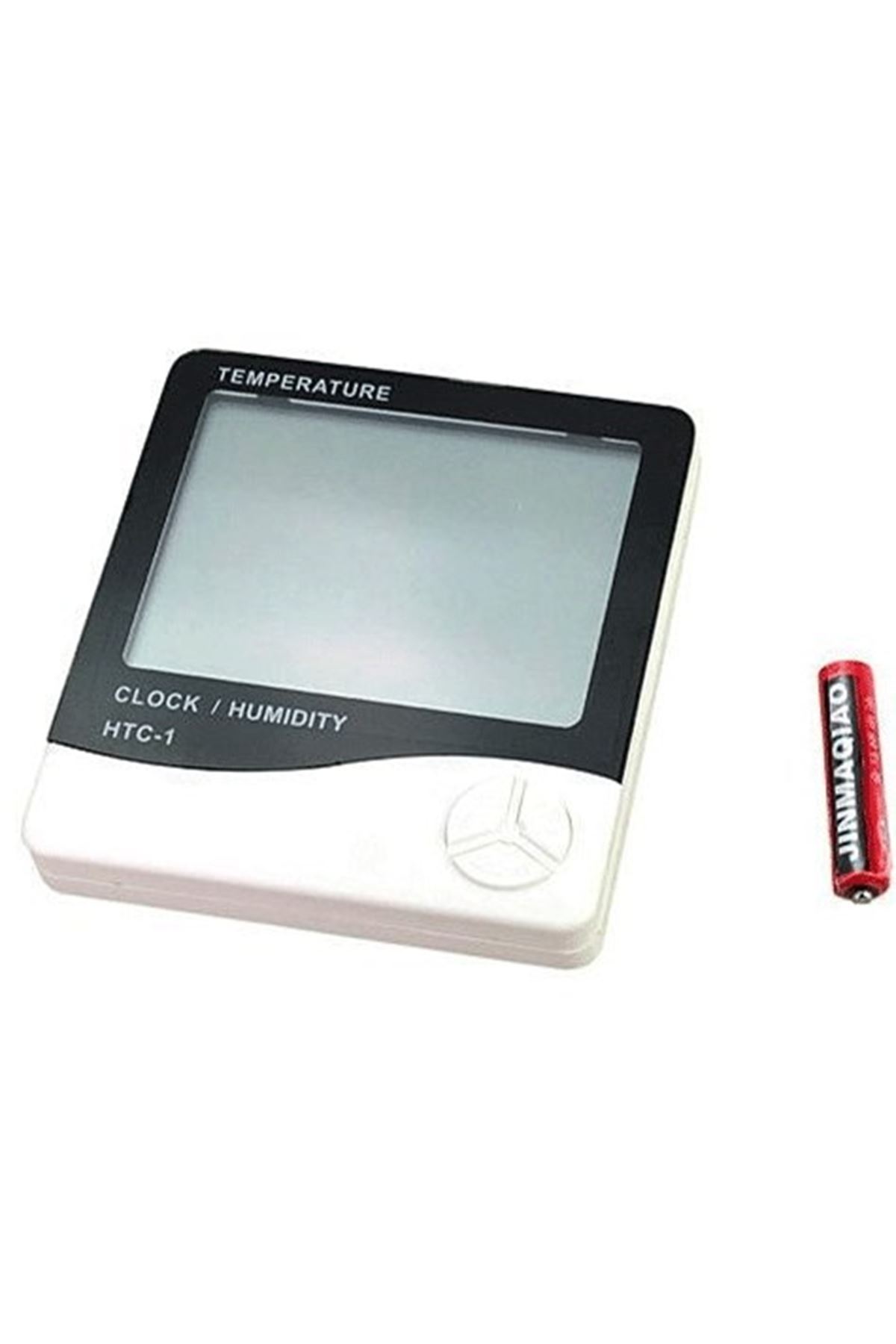 TBL Dekor® Bebek Odası Masaüstü Dijital Termometre Nem Ölçer Higrometre Saat