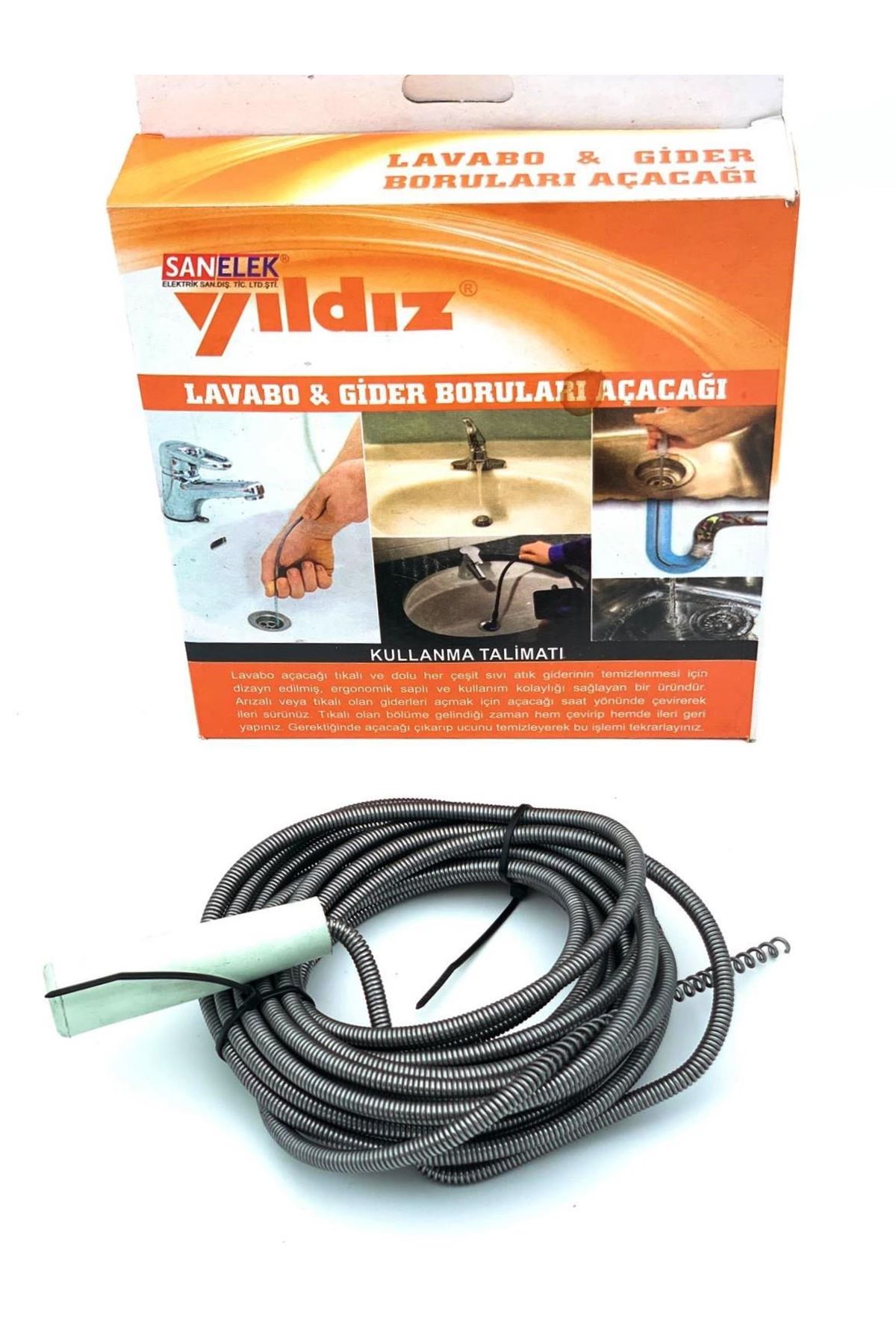 TBL Dekor® Lavabo Ve Gider Boru Açacağı (3 Metre)
