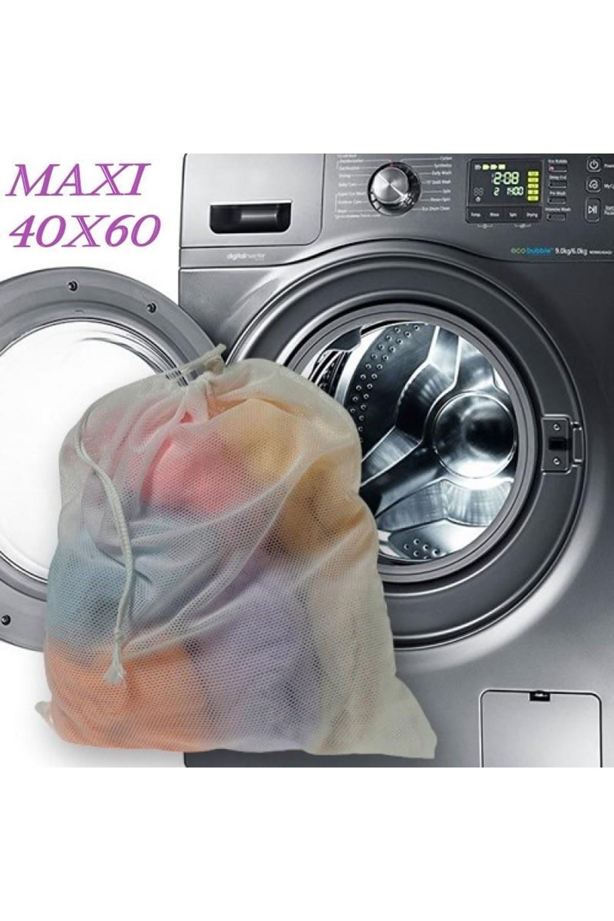 TBL Dekor® Çamaşır Yıkama Filesi Kirli Filesi Maxi 40x60 cm