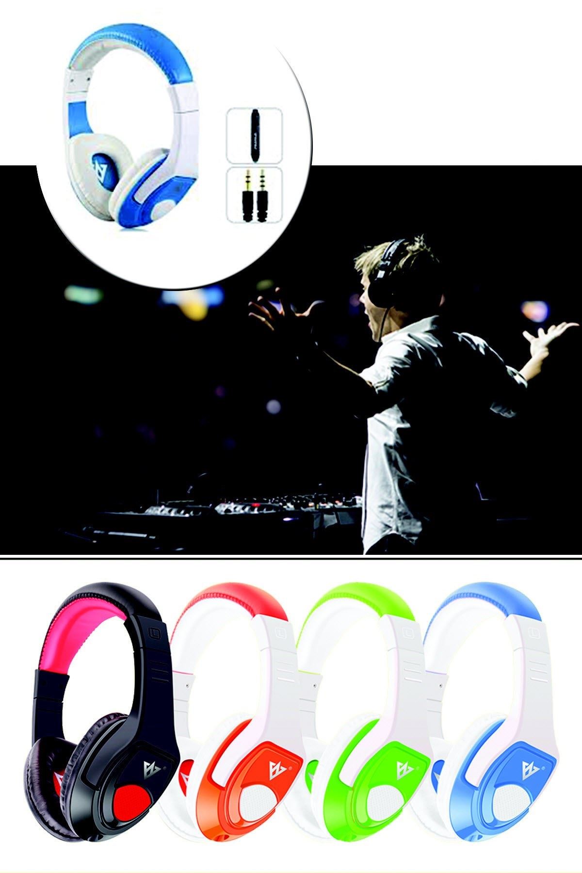 TBL Dekor® Vykon MQ4440mm Sürücülü Mikrofonlu Bilgisayar Kulaklığı Jak Girişli