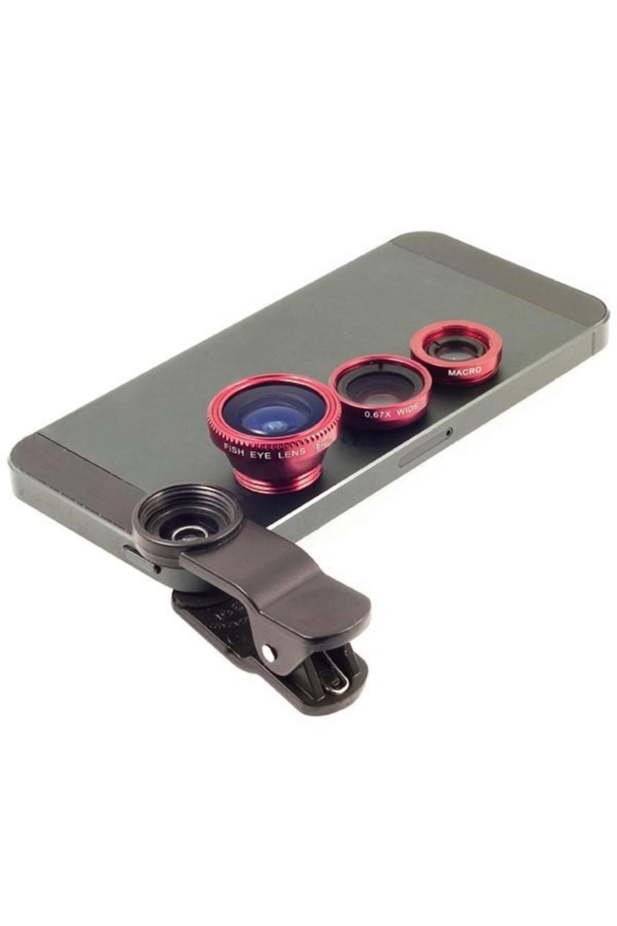 TBL Dekor® Balık Gözü Cep Telefonu Lensi (Tüm Modellere Uyumlu)