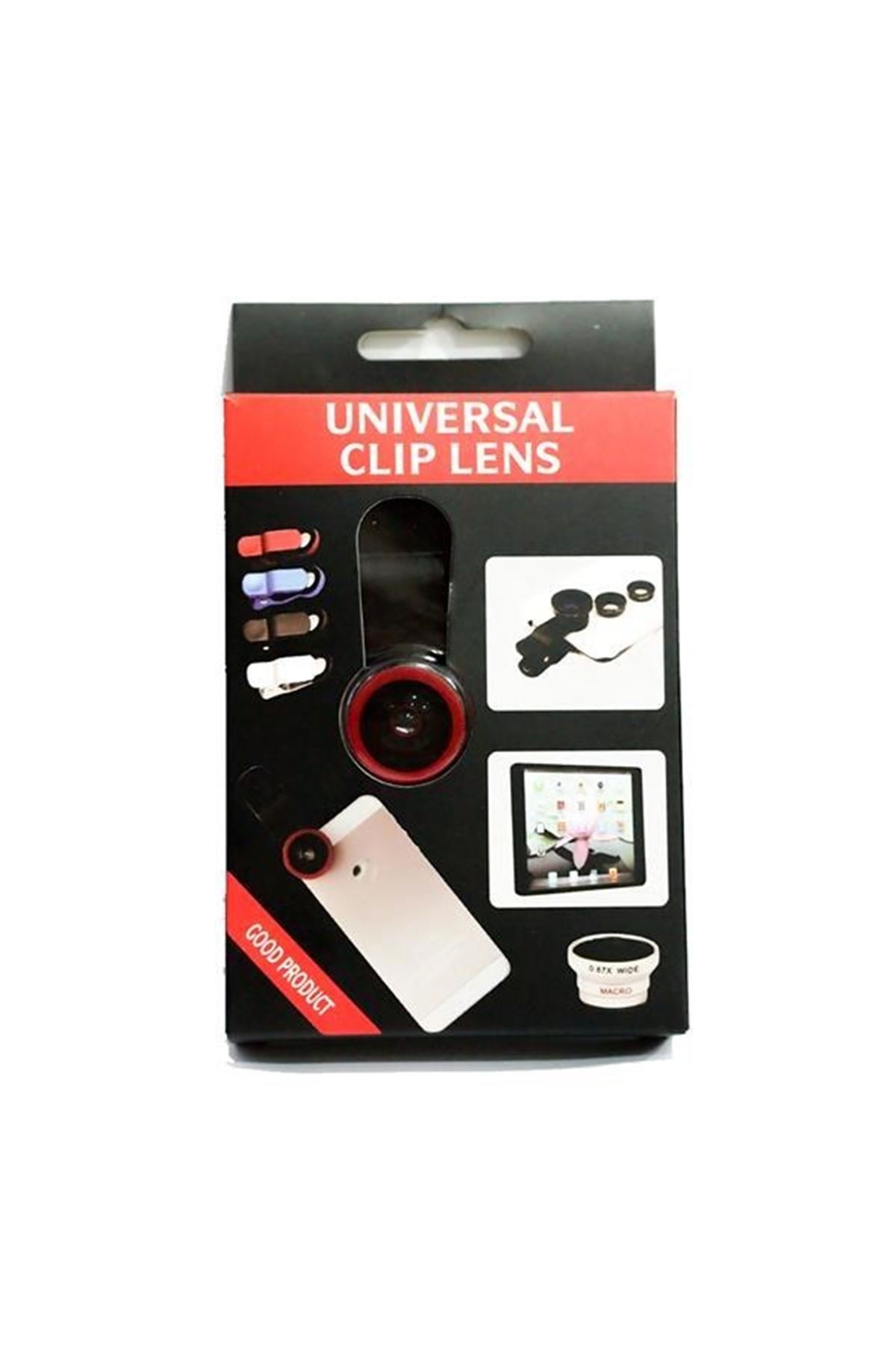 TBL Dekor® Balık Gözü Cep Telefonu Lensi (Tüm Modellere Uyumlu)