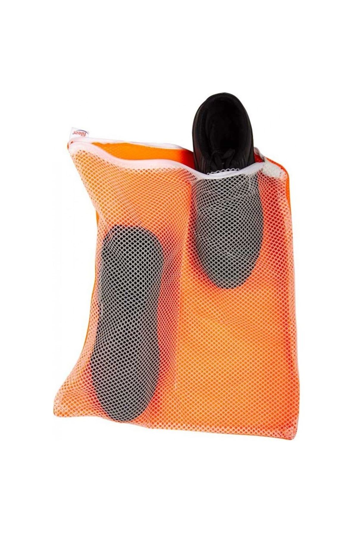 TBL Dekor® Çamaşır Makinesi İçinde Ayakkabı Terlik Yıkama Filesi  Fermuarlı