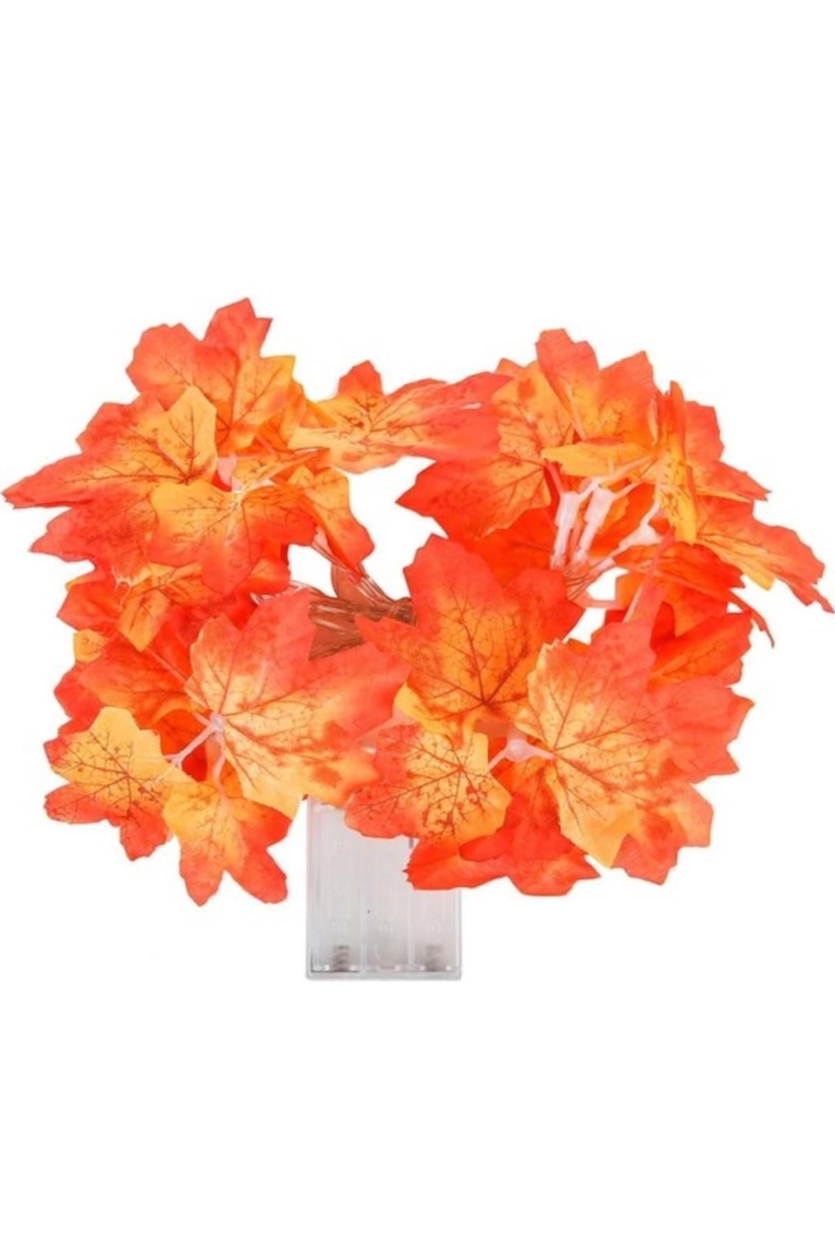 TBL Dekor® Sonbahar Konseptli Dekoratif Yaprak Desenli Şerit Led Gece Lamabası