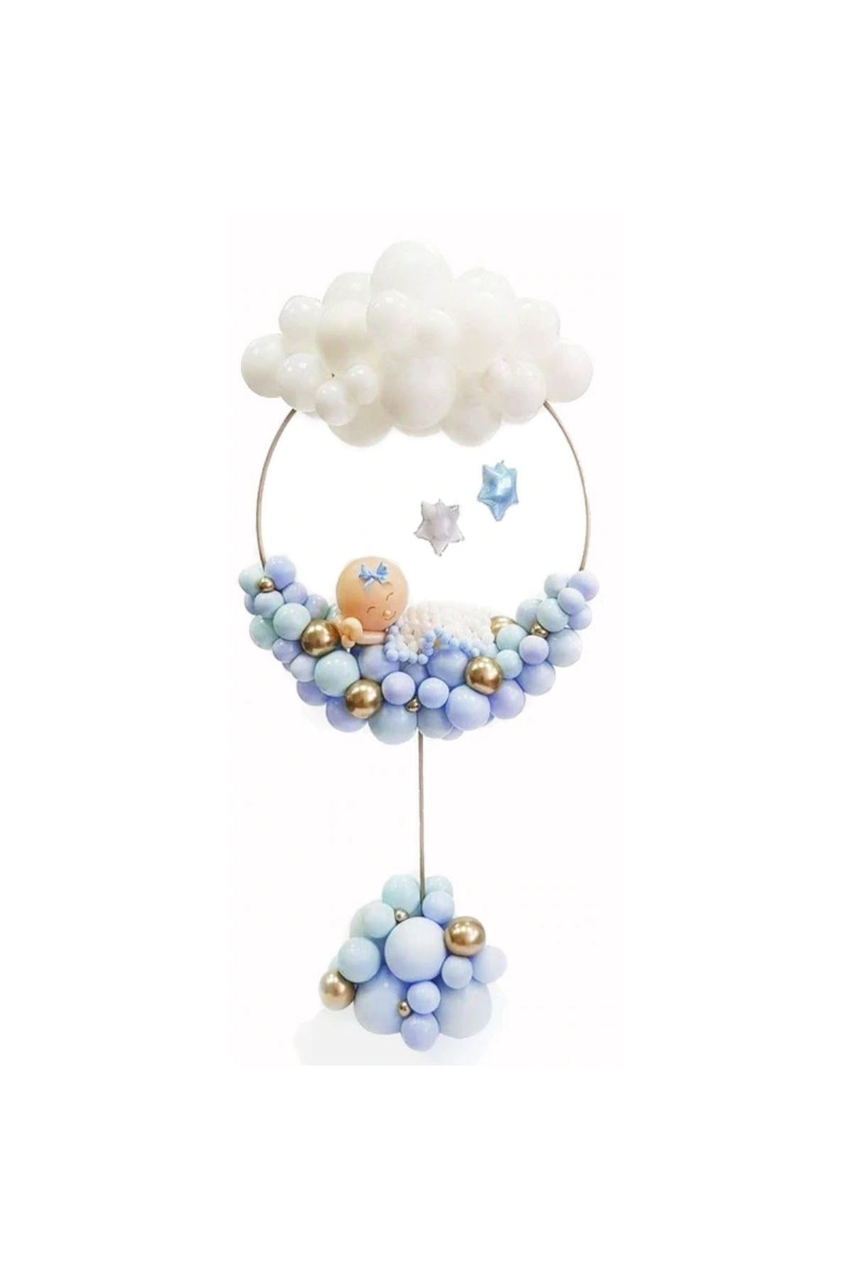 TBL Dekor® Sticker Damla Model Çift Taraflı Yapışkan Balon Yapıştırıcısı